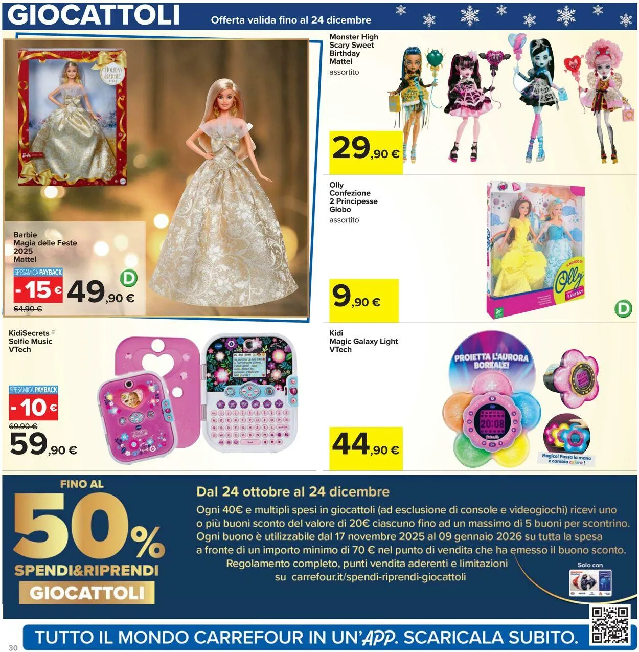 Carrefour Volantino attuale da 2 dicembre a 15 dicembre di 2025 - Pagina del volantino 30