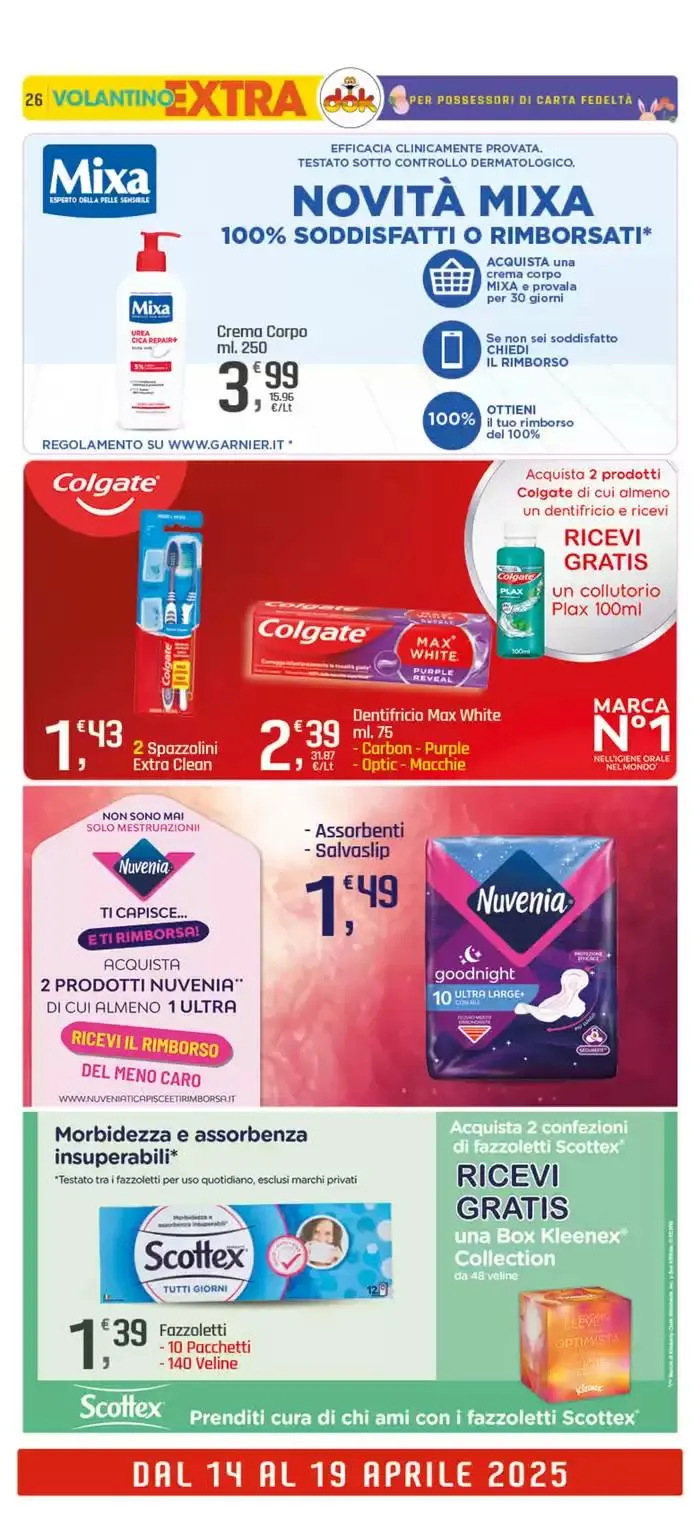 Riapre da 8 aprile a 19 aprile di 2025 - Pagina del volantino 26