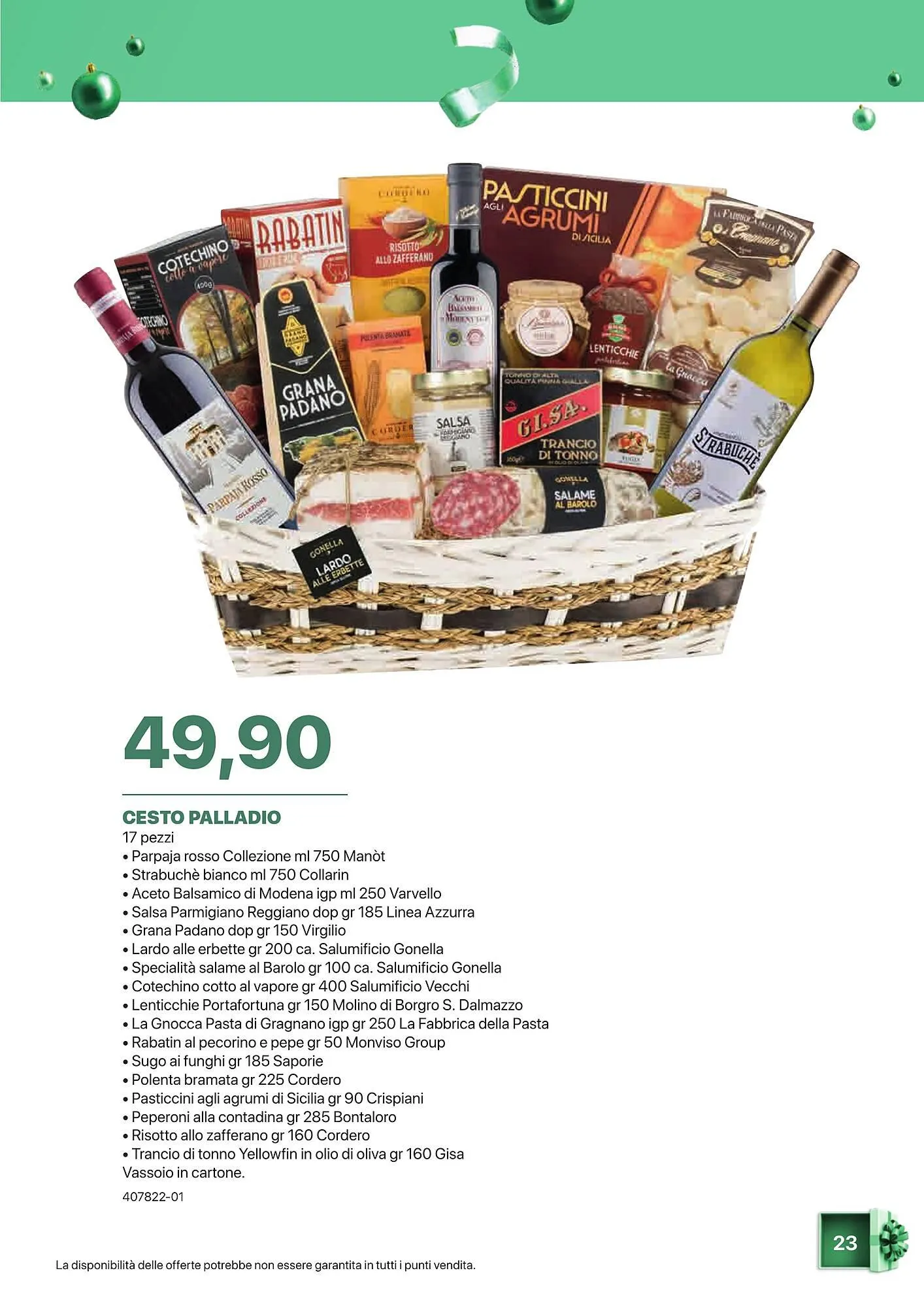 Volantino GrosMarket da 17 dicembre a 25 dicembre di 2025 - Pagina del volantino 23