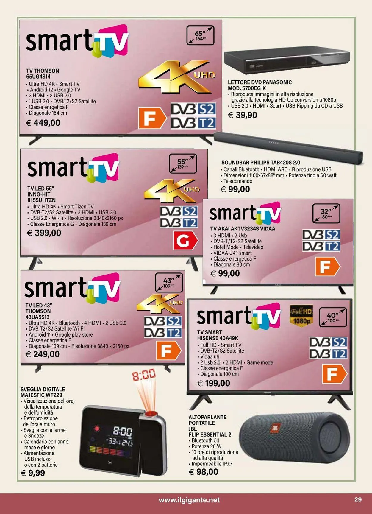 Il Gigante Volantino attuale da 8 maggio a 22 maggio di 2025 - Pagina del volantino 29