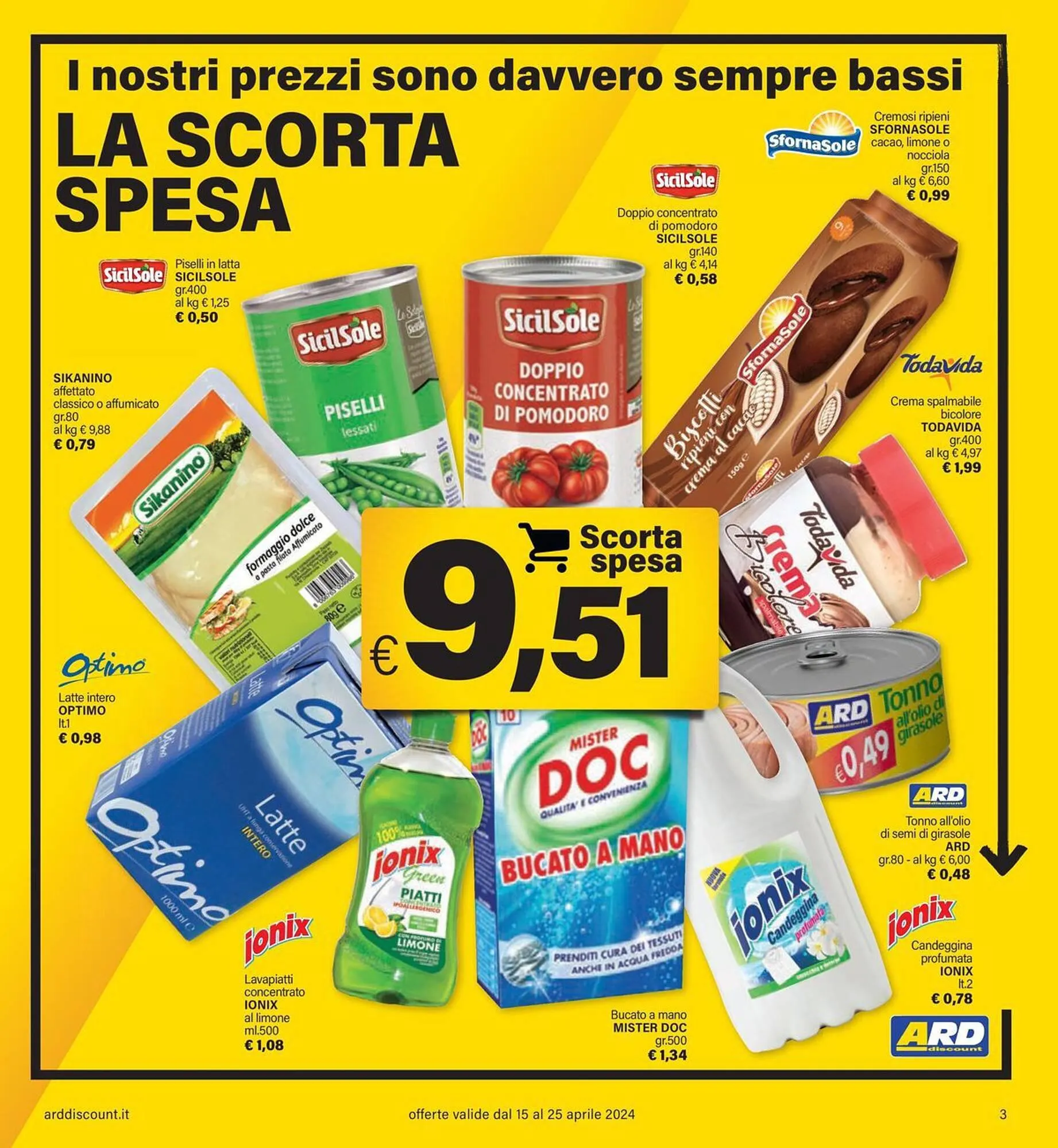 Volantino Ard Discount da 15 aprile a 25 aprile di 2024 - Pagina del volantino 3