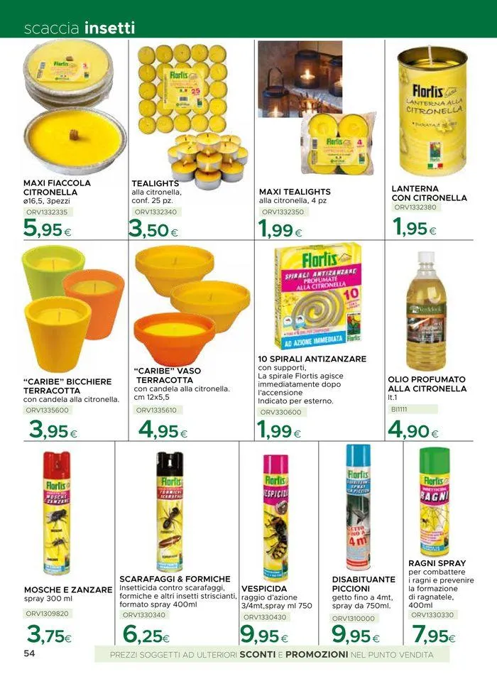 Catalogo giardino 2024 da 19 giugno a 31 agosto di 2024 - Pagina del volantino 54