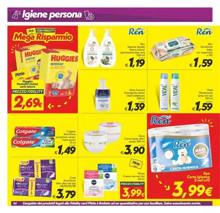 Mega risparmio da 2 maggio a 12 maggio di 2025 - Pagina del volantino 24