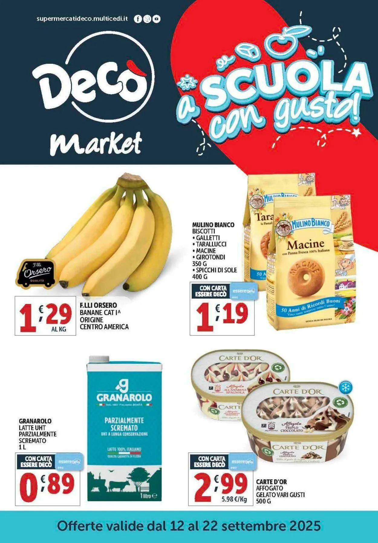 Deco Volantino attuale da 22 settembre a 6 ottobre di 2025 - Pagina del volantino 1