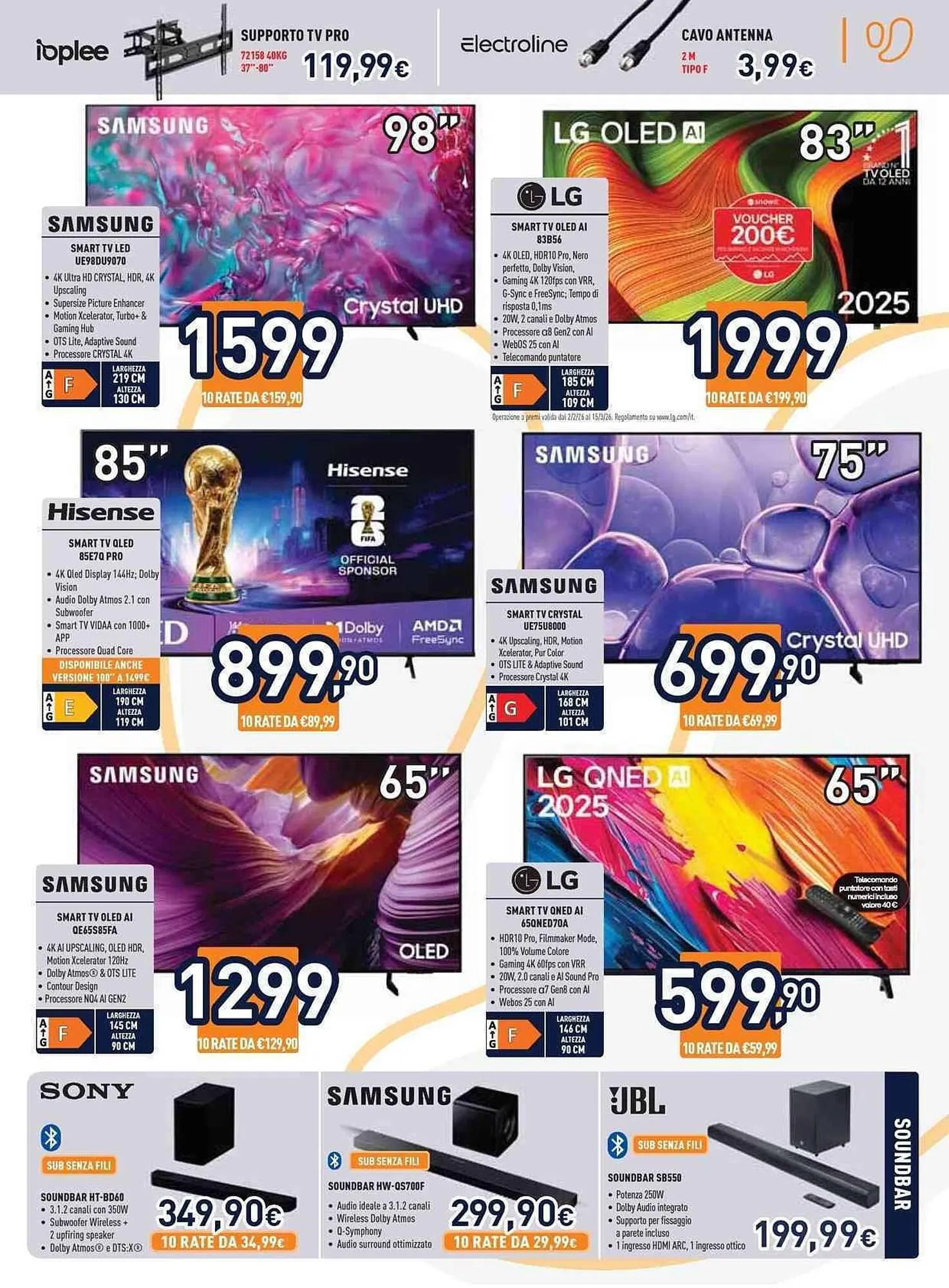 Volantino Unieuro da 27 febbraio a 19 marzo di 2026 - Pagina del volantino 17