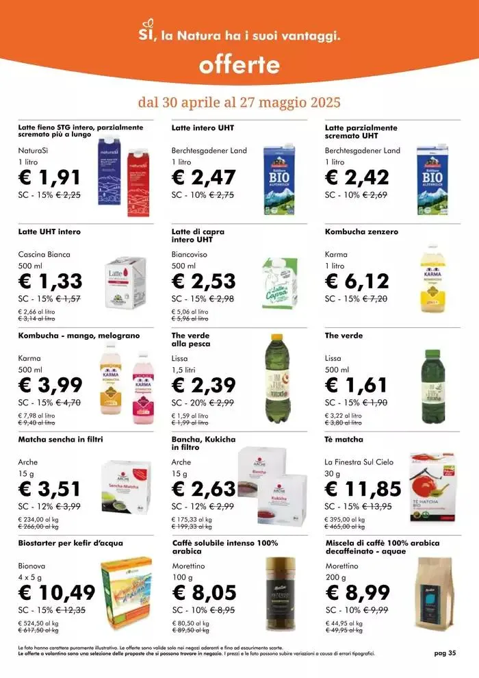 Una dispensa essenziale per l'arrivo dell'estate da 1 maggio a 31 maggio di 2025 - Pagina del volantino 35