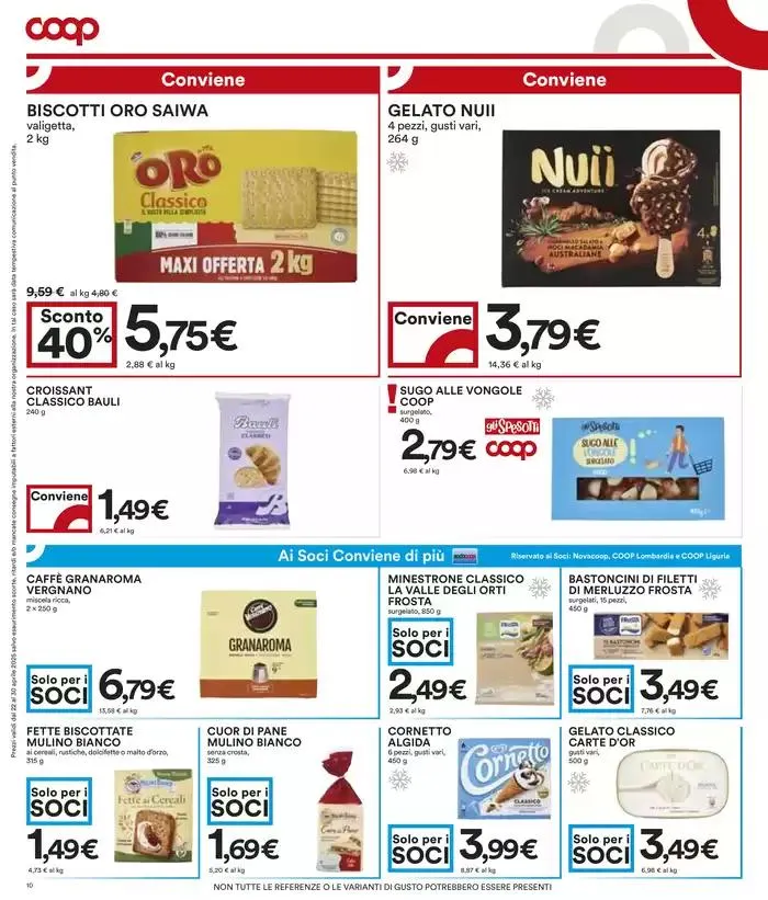 RISPARMIO da 22 aprile a 30 aprile di 2025 - Pagina del volantino 10
