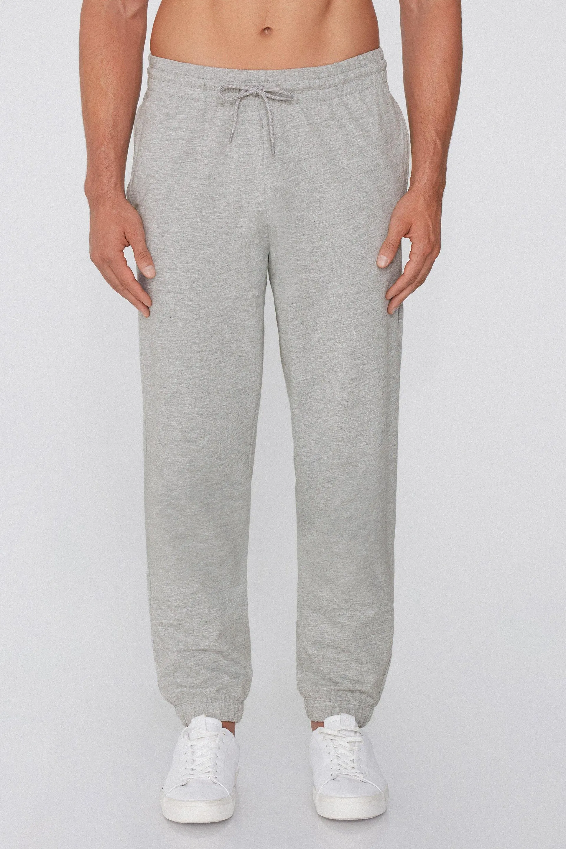 Pantaloni Lunghi Felpa con Tasche