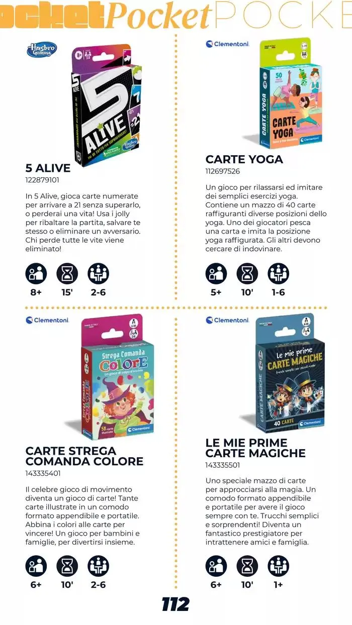 Catalogo Giochi di Società da 1 marzo a 15 marzo di 2025 - Pagina del volantino 112
