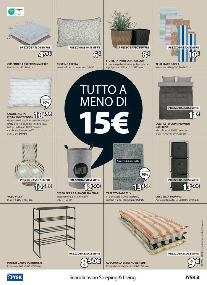 Saldi estivi da 25 luglio a 14 agosto di 2024 - Pagina del volantino 16