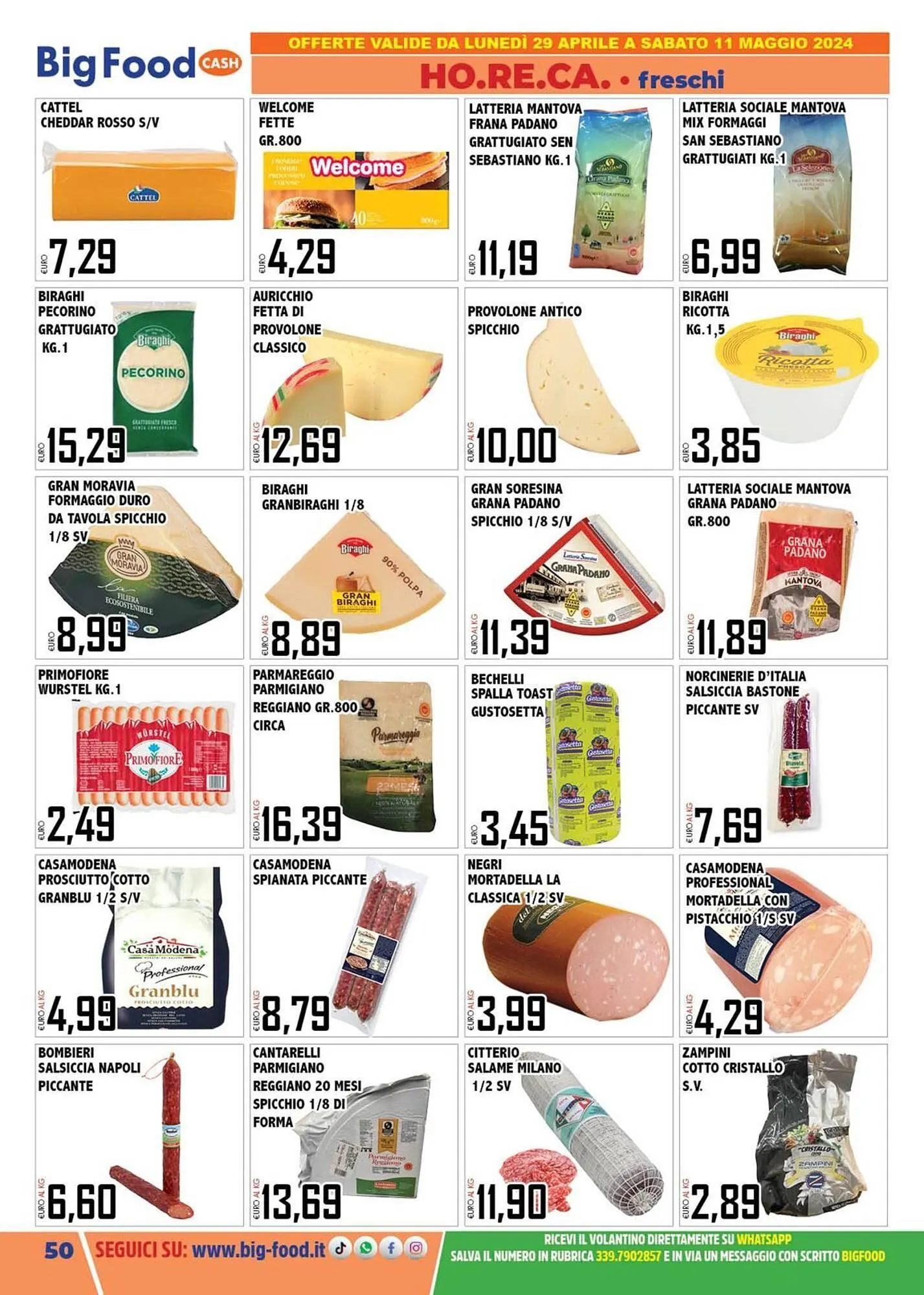 Volantino Big Food da 29 aprile a 11 maggio di 2024 - Pagina del volantino 50