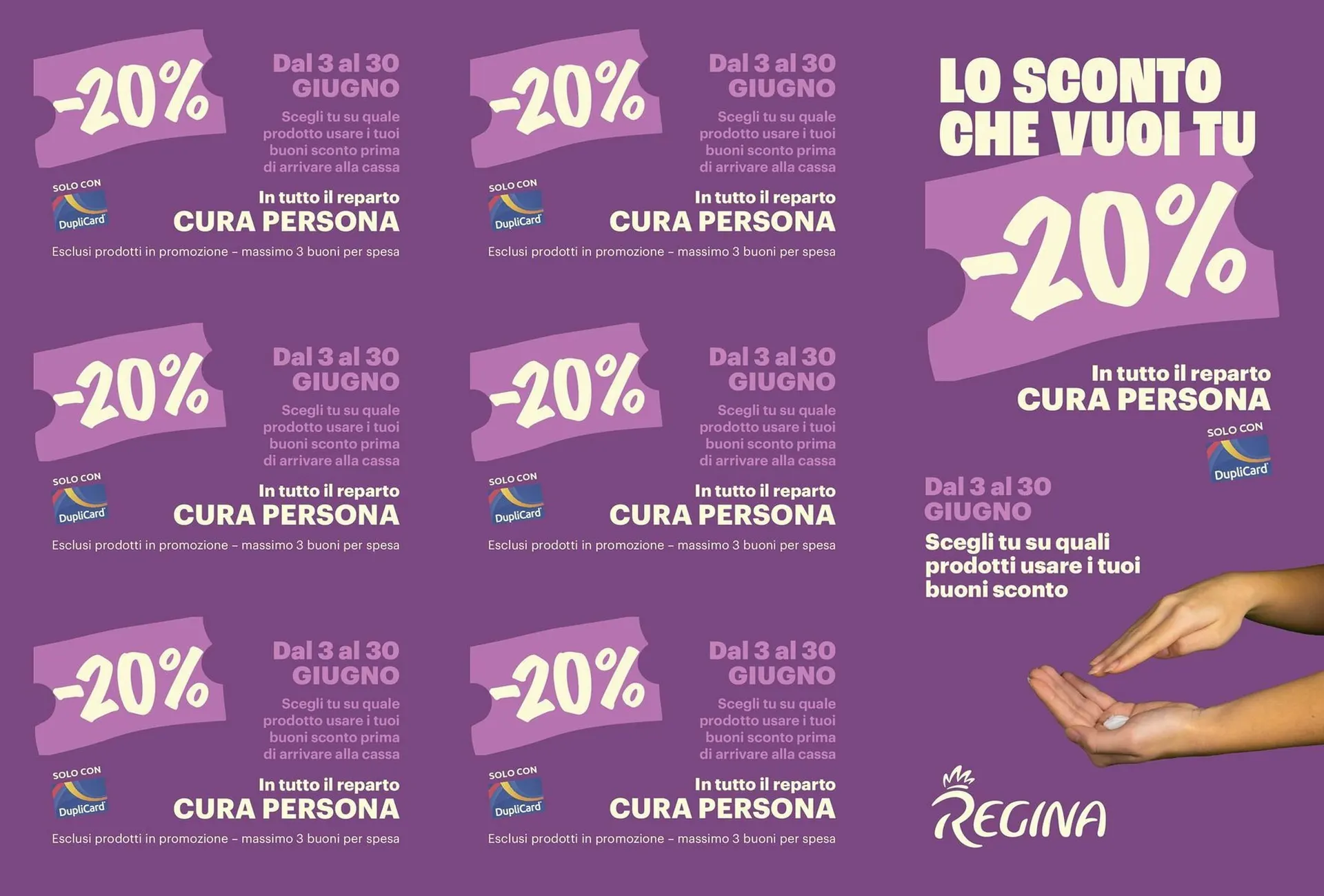 Volantino Regina - 1