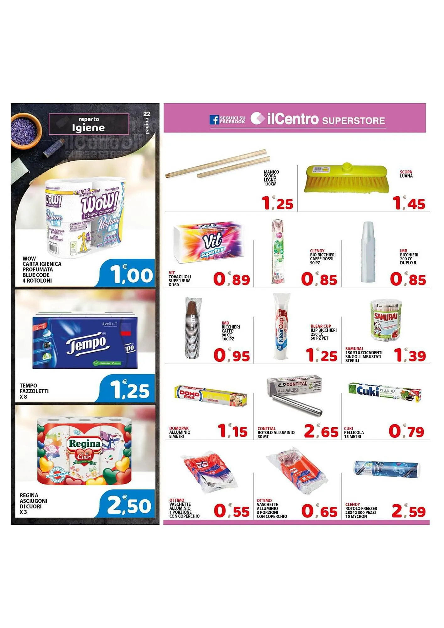 Volantino Il Centro Superstore da 21 febbraio a 5 marzo di 2024 - Pagina del volantino 22