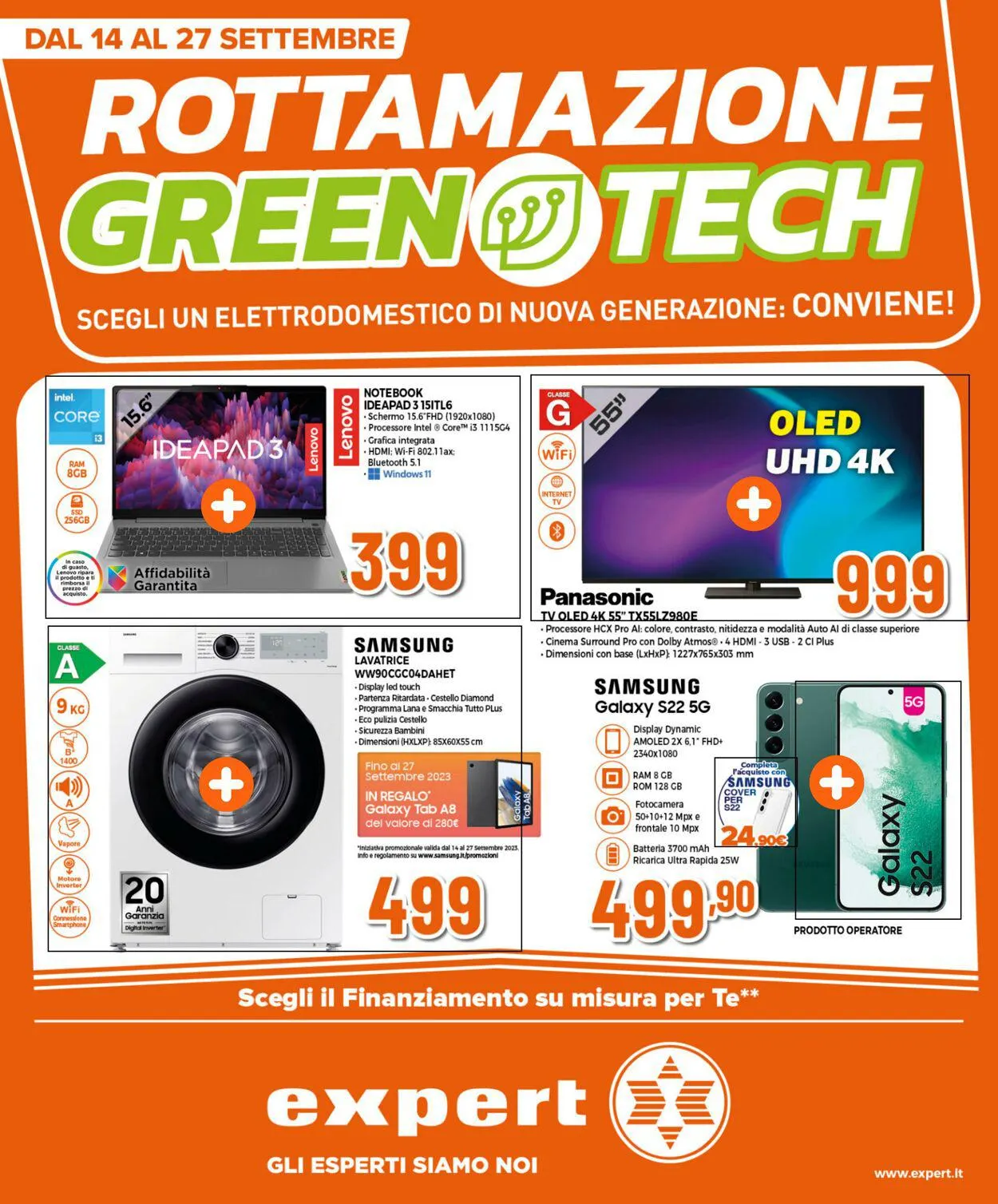 Expert Volantino attuale da 14 settembre a 27 settembre di 2023 - Pagina del volantino 1