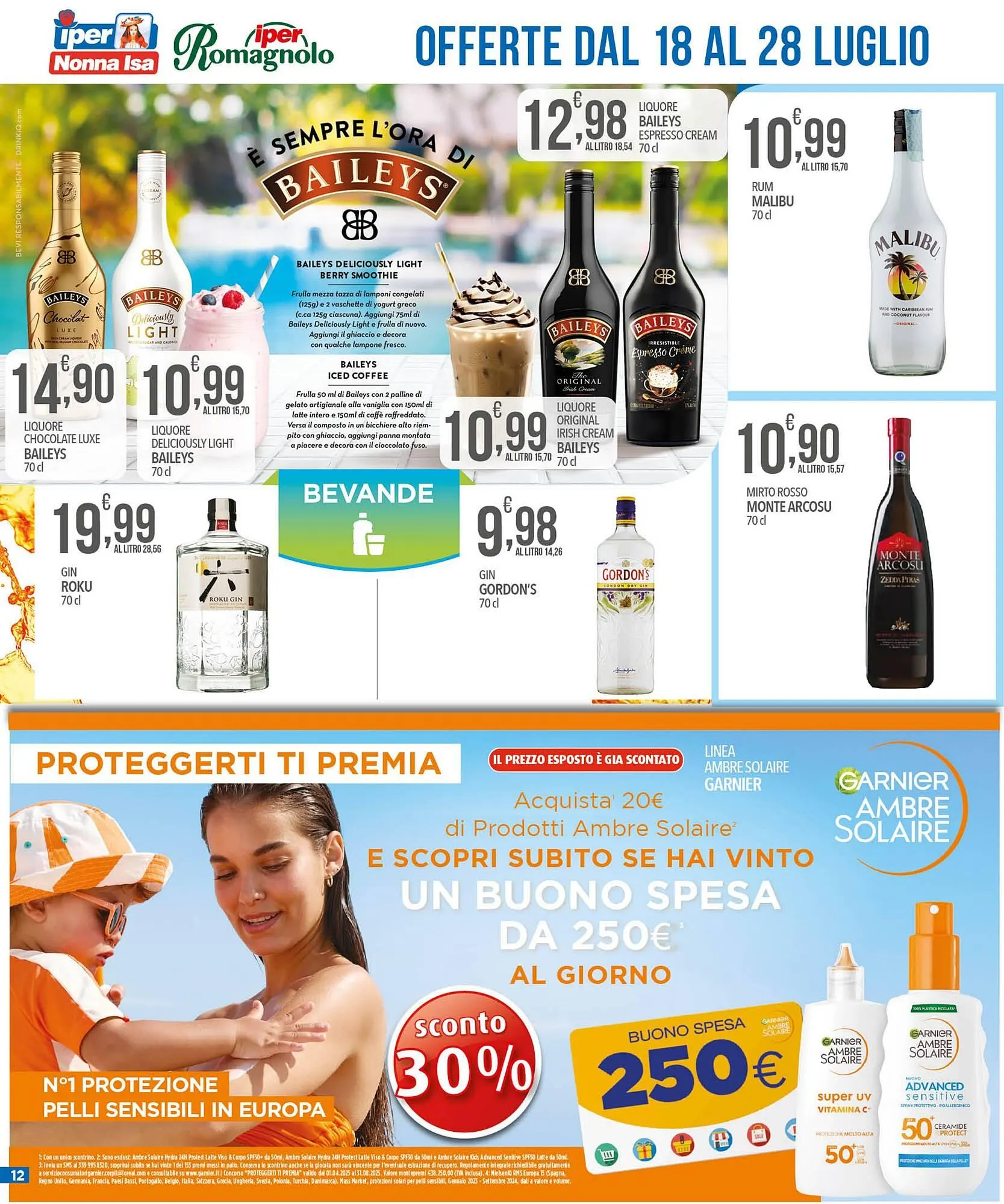 Volantino Iper Romagnolo da 18 luglio a 28 luglio di 2025 - Pagina del volantino 12