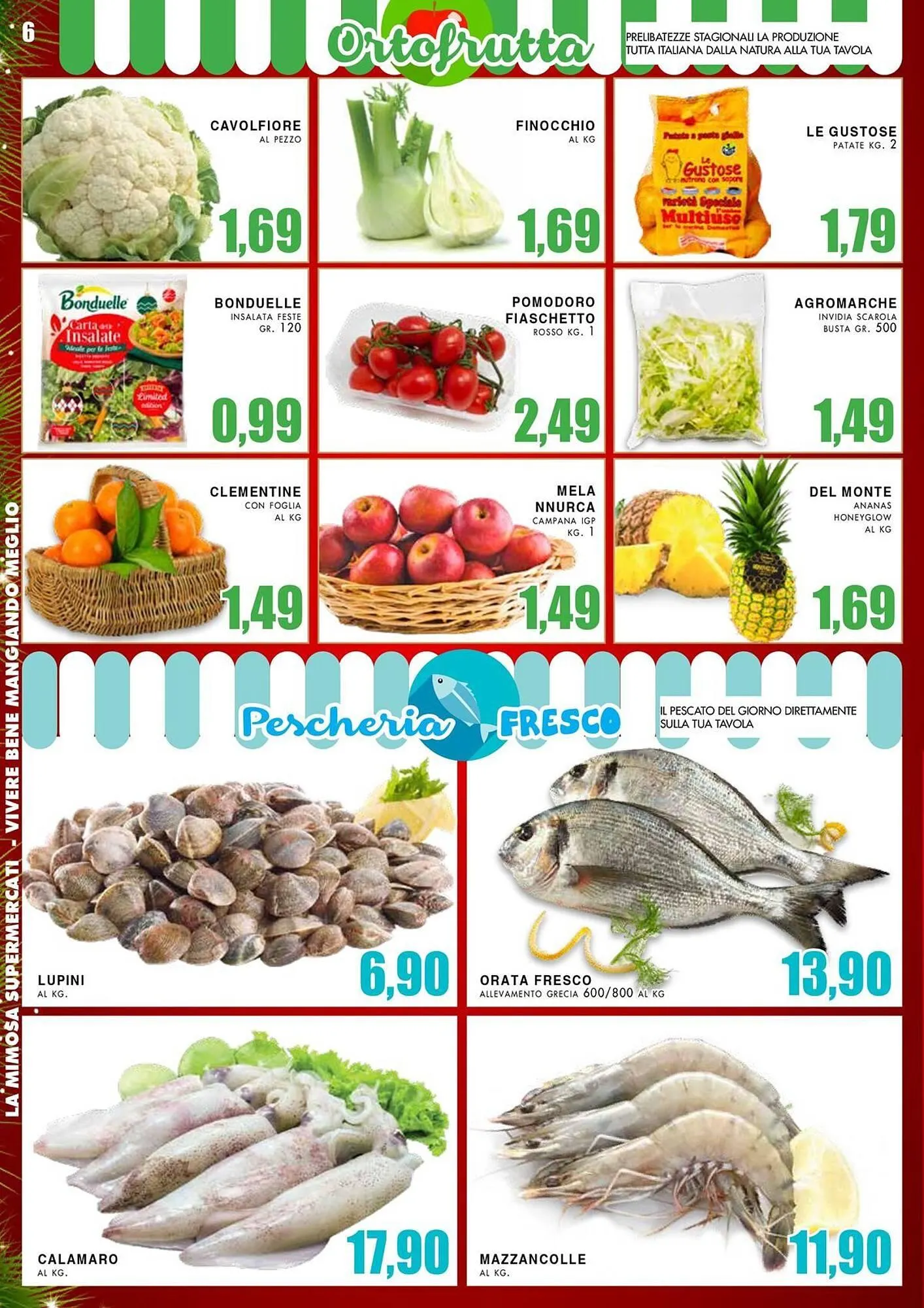 Volantino La Mimosa Supermercati da 15 dicembre a 24 dicembre di 2025 - Pagina del volantino 6