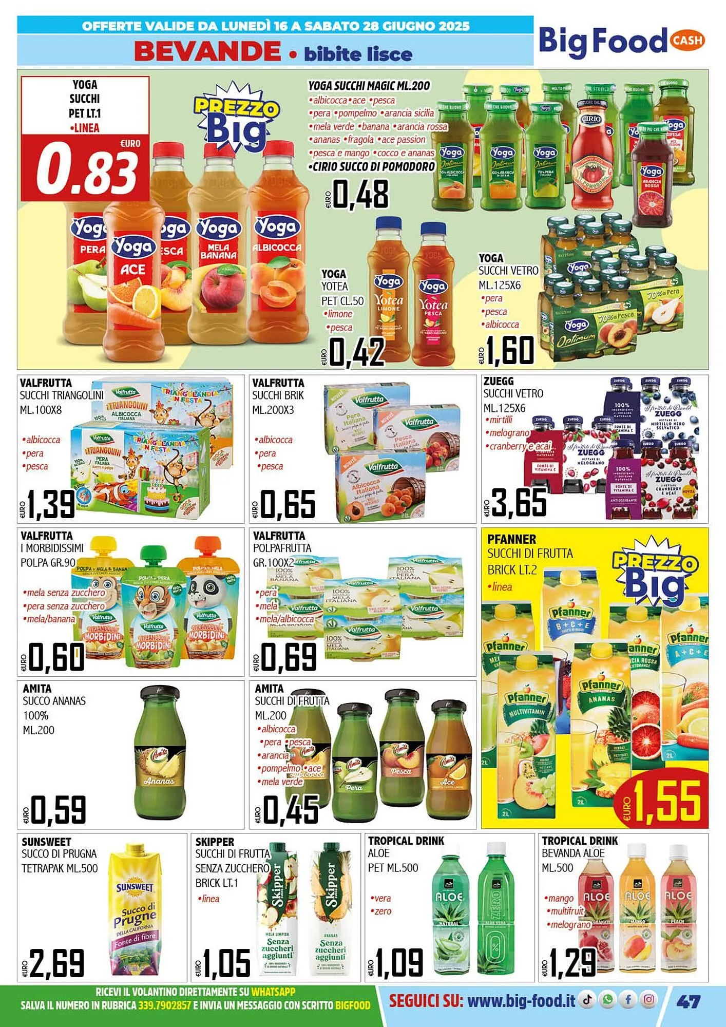 Volantino Big Food da 16 giugno a 28 giugno di 2025 - Pagina del volantino 39