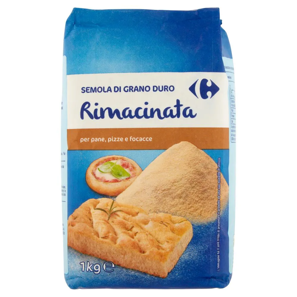 Carrefour Semola di Grano Duro Rimacinata 1 kg