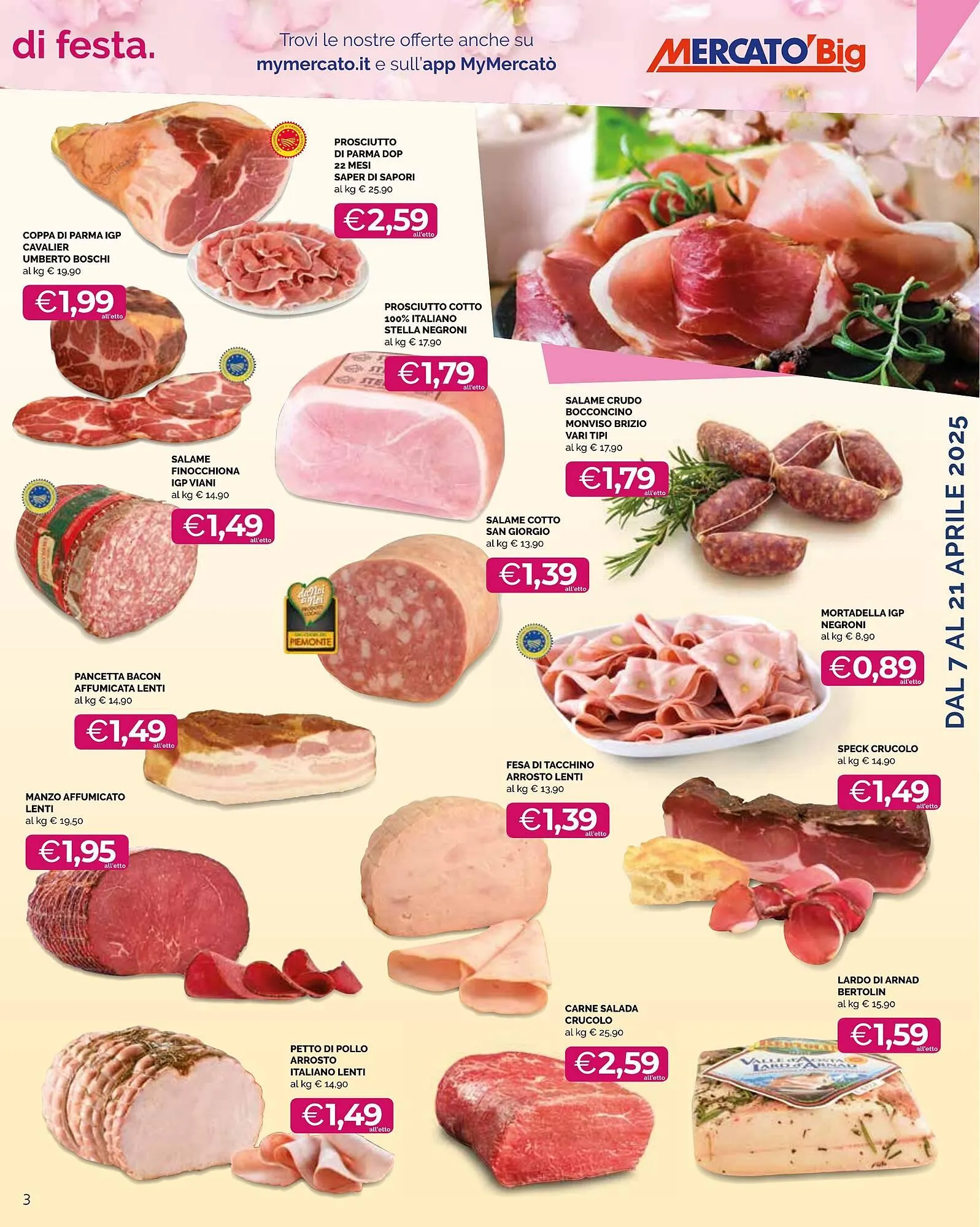 Volantino Mercatò Big da 7 aprile a 21 aprile di 2025 - Pagina del volantino 3