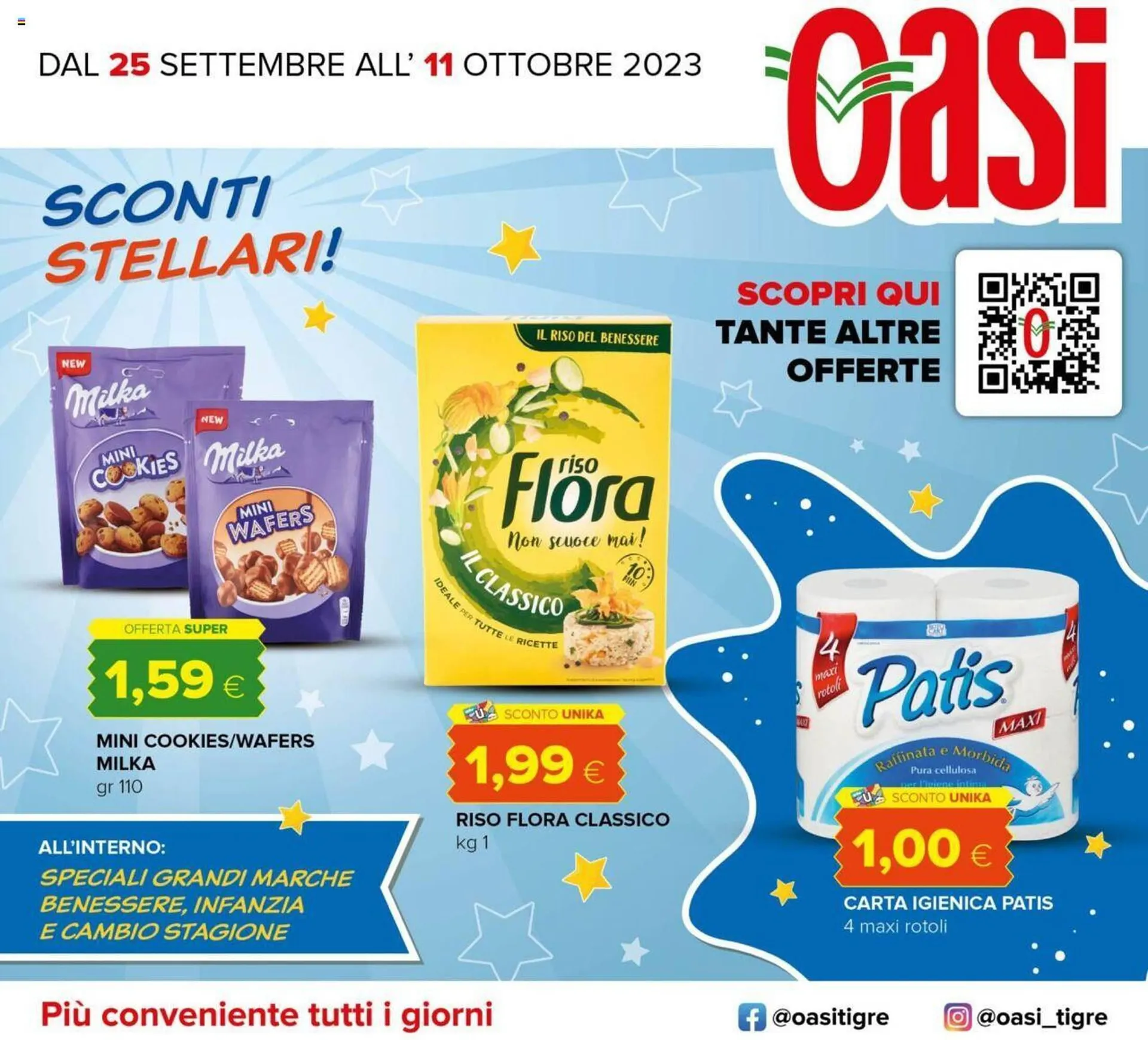 Volantino Oasi da 25 settembre a 11 ottobre di 2023 - Pagina del volantino 1