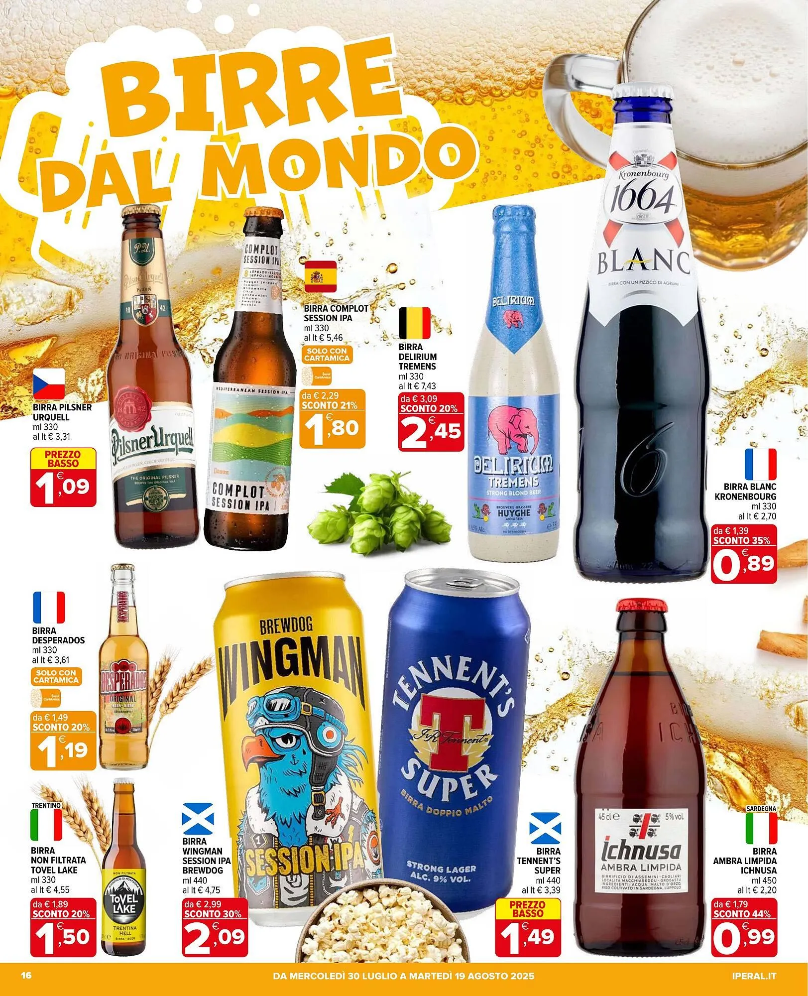 Volantino Iperal da 30 luglio a 19 agosto di 2025 - Pagina del volantino 16