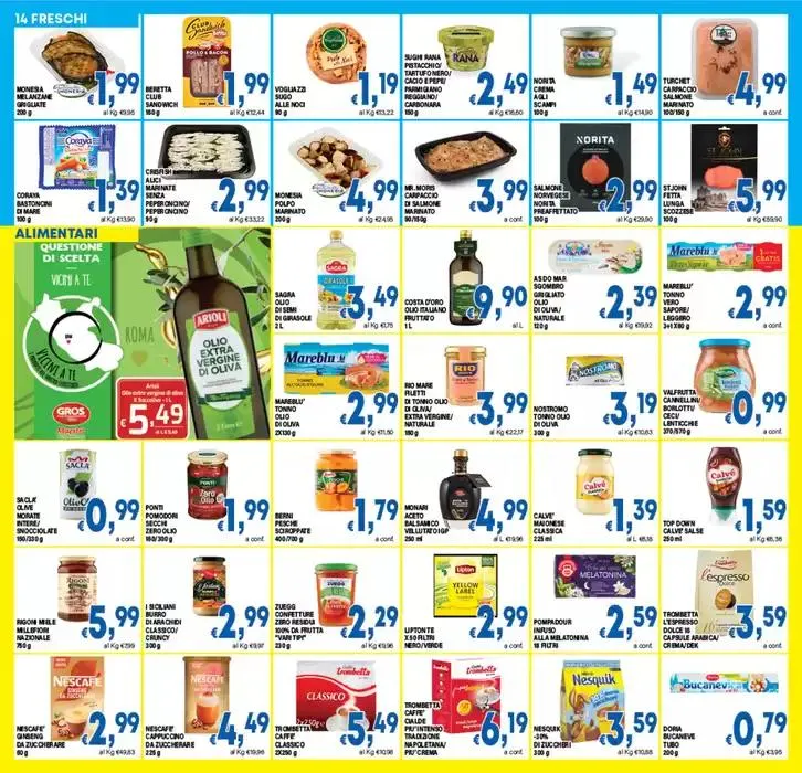 GRANDI MARCHE AL COSTO da 21 gennaio a 31 marzo di 2025 - Pagina del volantino 14