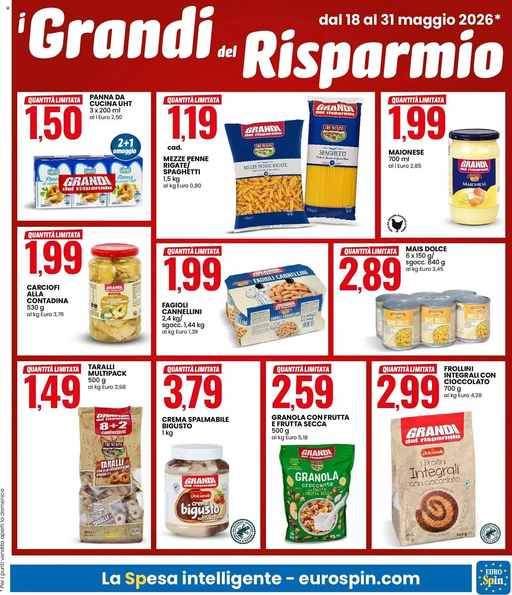 Volantino Eurospin da 18 maggio a 31 maggio di 2026 - Pagina del volantino 3