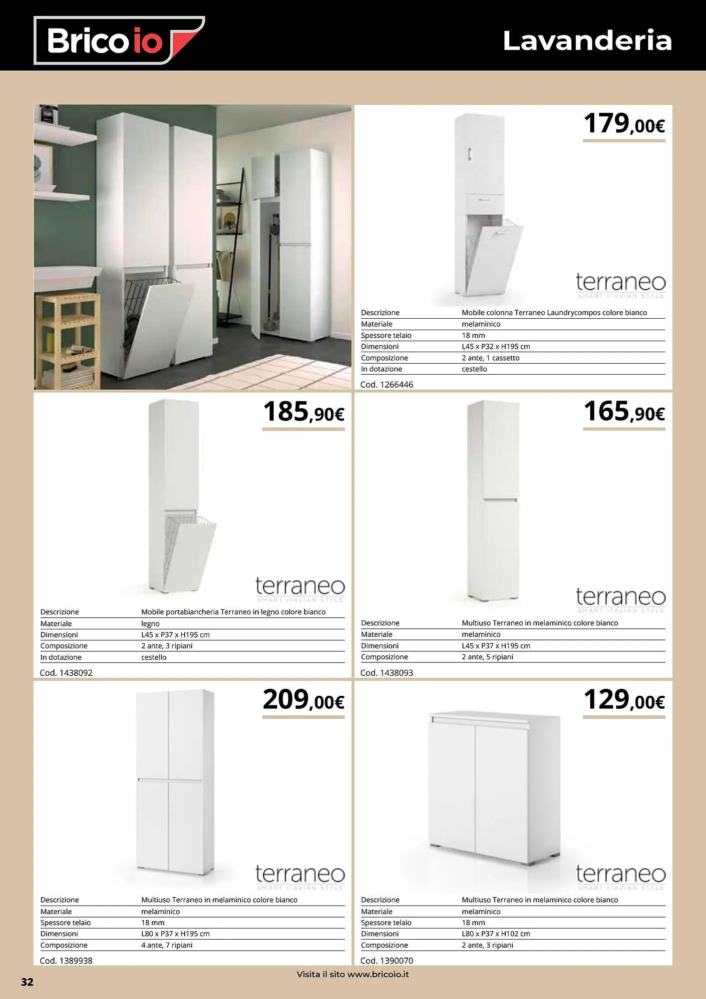 Volantino Brico Io da 28 novembre a 31 dicembre di 2023 - Pagina del volantino 32