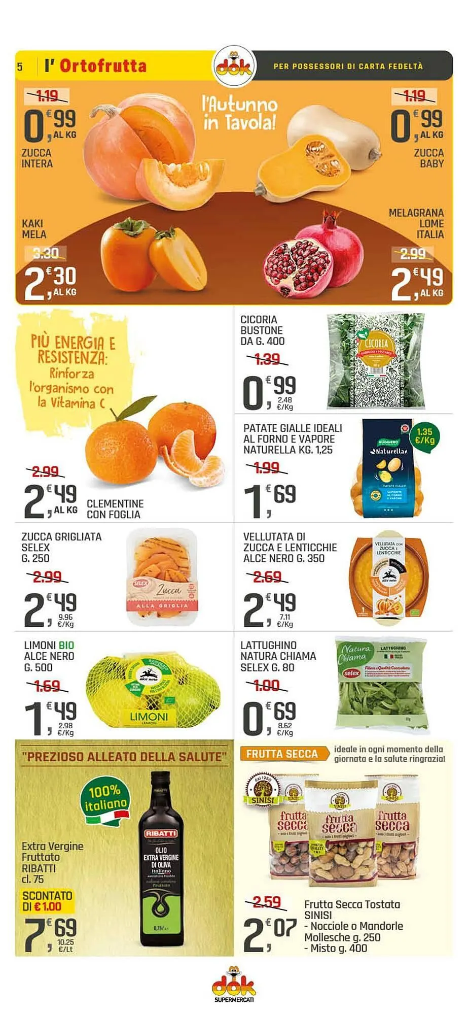 Volantino Supermercati Dok da 23 ottobre a 2 novembre di 2025 - Pagina del volantino 5
