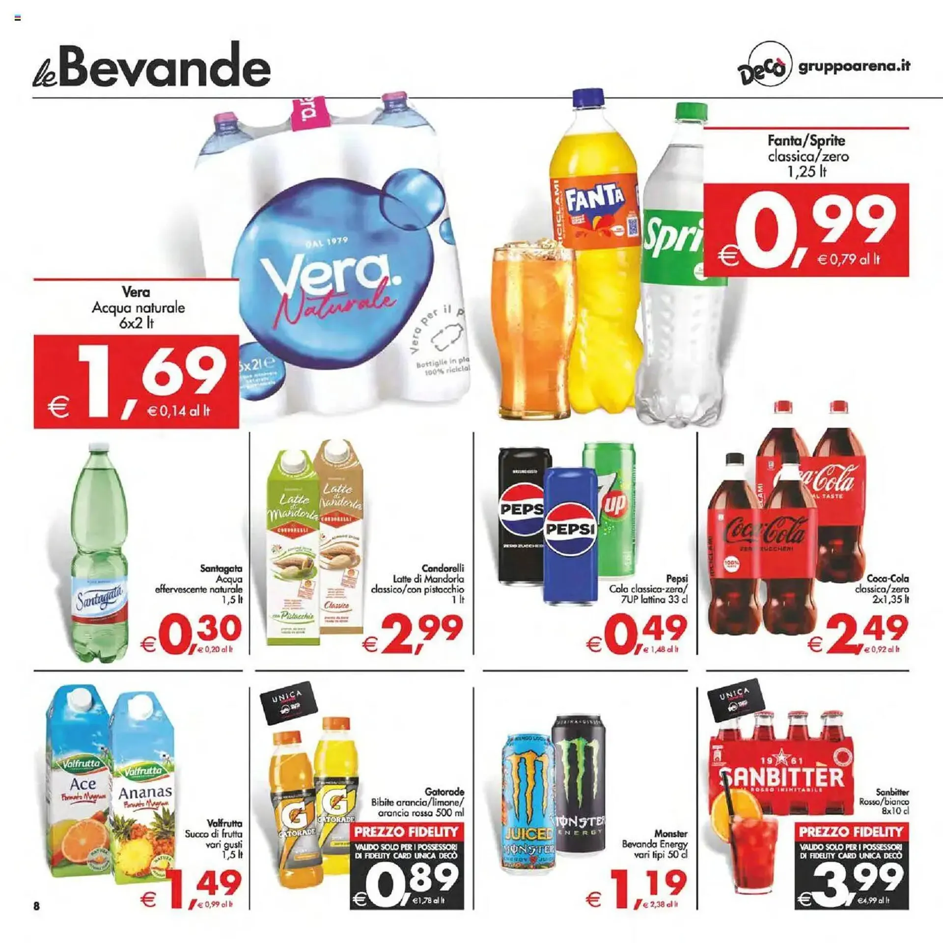 Volantino Deco Supermercati da 4 luglio a 13 luglio di 2025 - Pagina del volantino 8