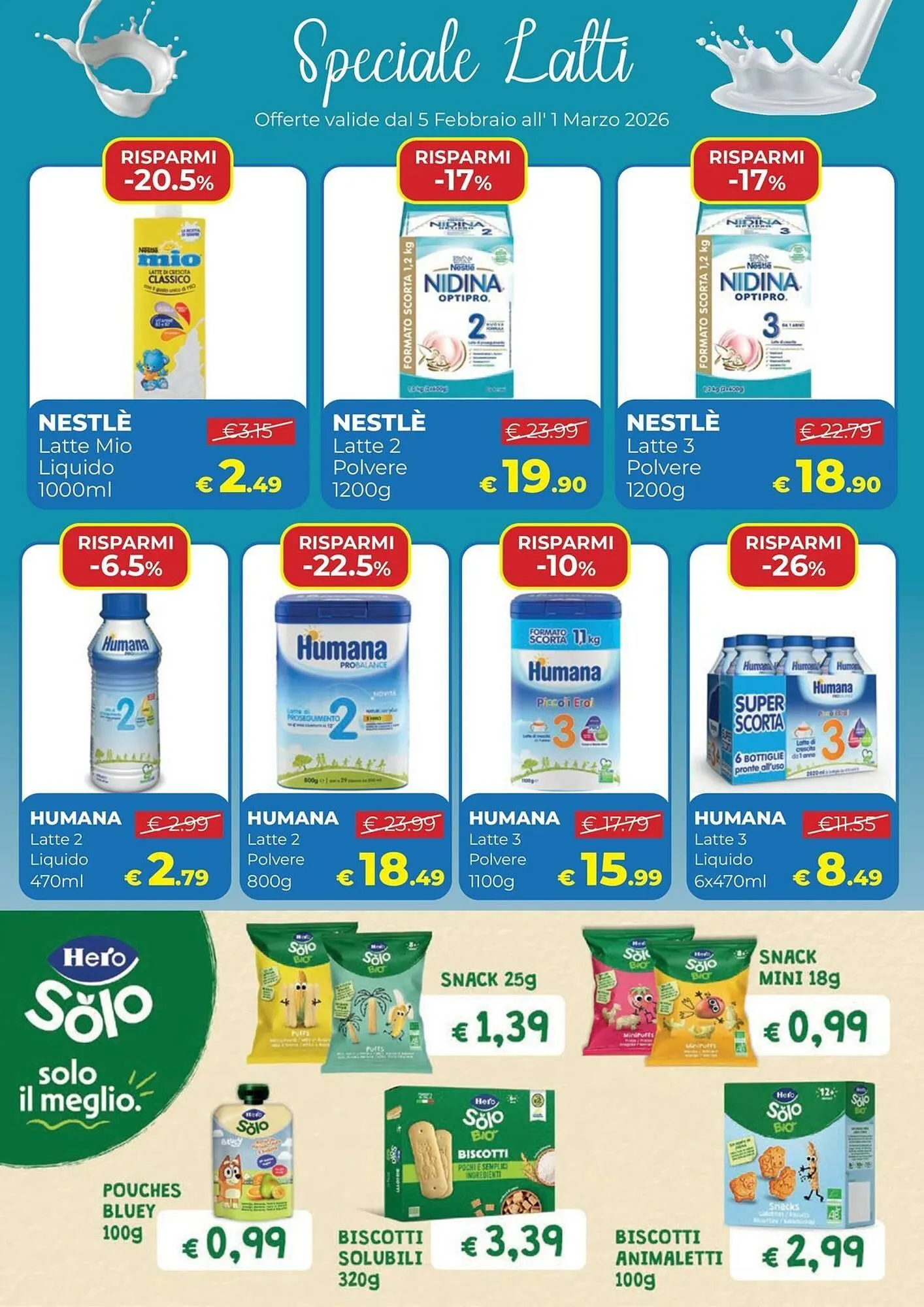 Volantino Ideal Bimbo da 5 febbraio a 1 marzo di 2026 - Pagina del volantino 10