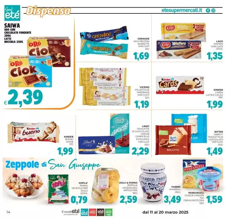 Prezzo shock da 17 marzo a 20 marzo di 2025 - Pagina del volantino 14