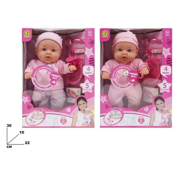 Bambola interattiva dolce pappa con accessori - Mazzeo giocattoli
