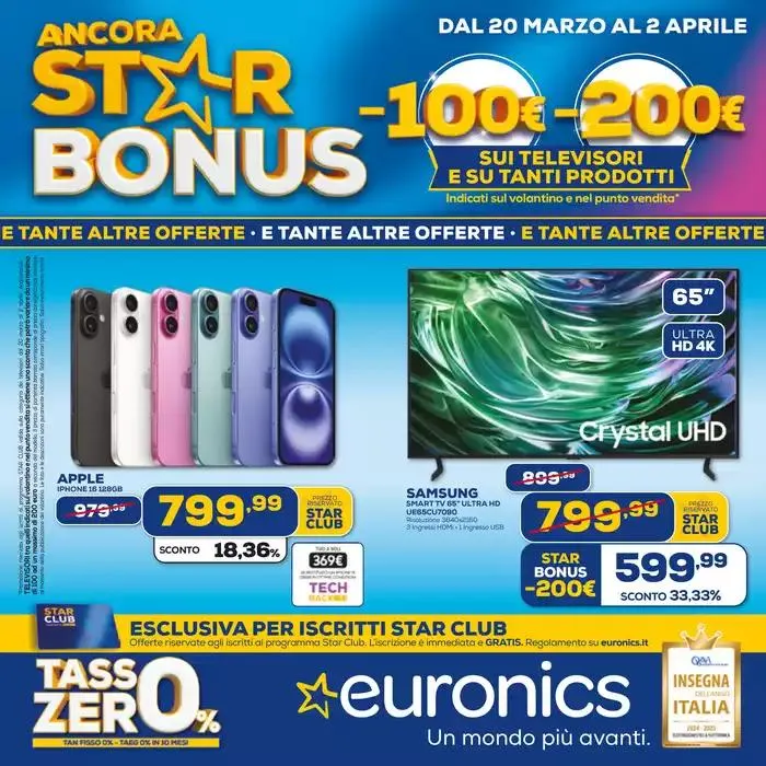 Ancora star bonus da 20 marzo a 2 aprile di 2025 - Pagina del volantino 1