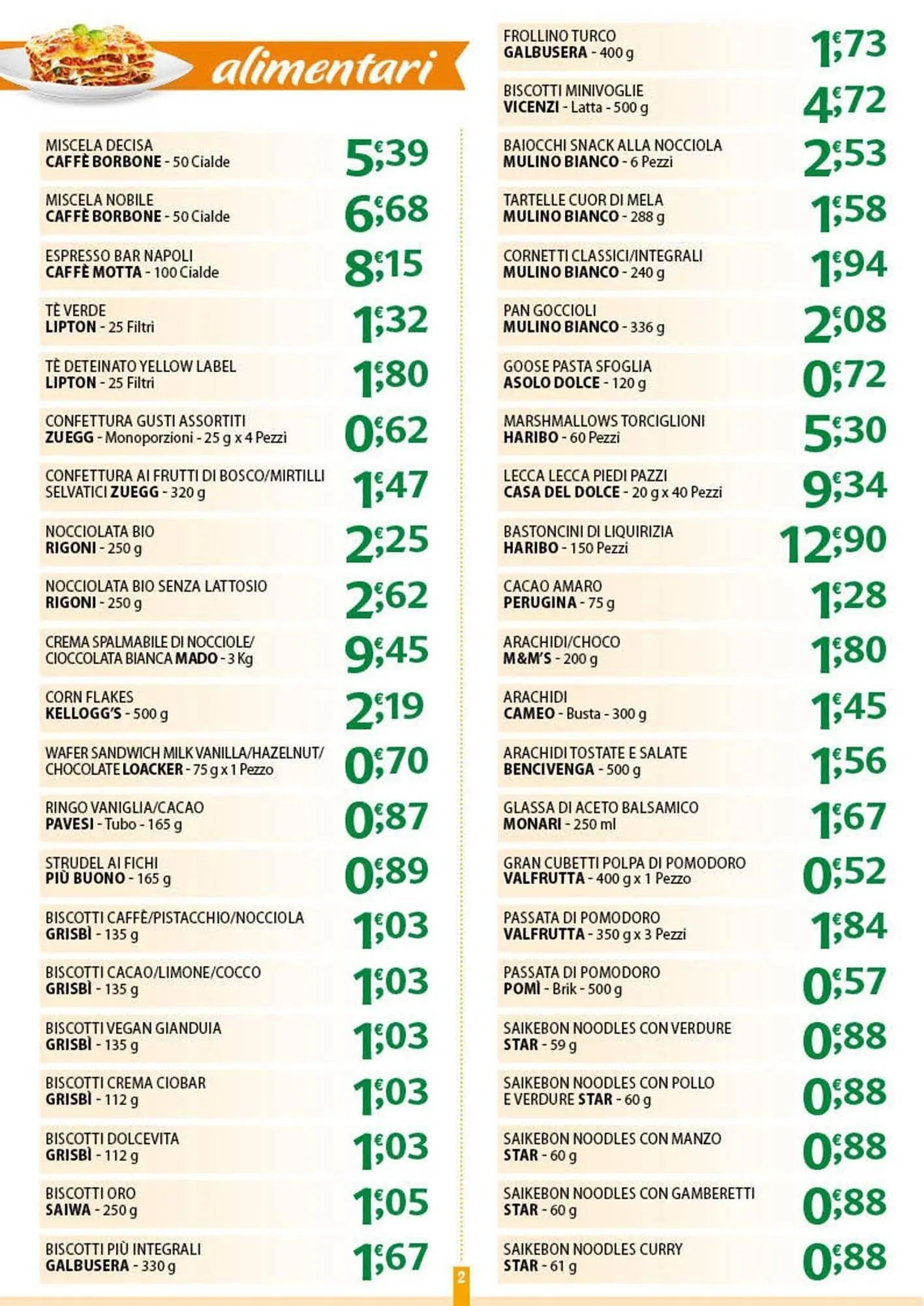 Volantino Gambardella Cash da 28 luglio a 2 agosto di 2025 - Pagina del volantino 2