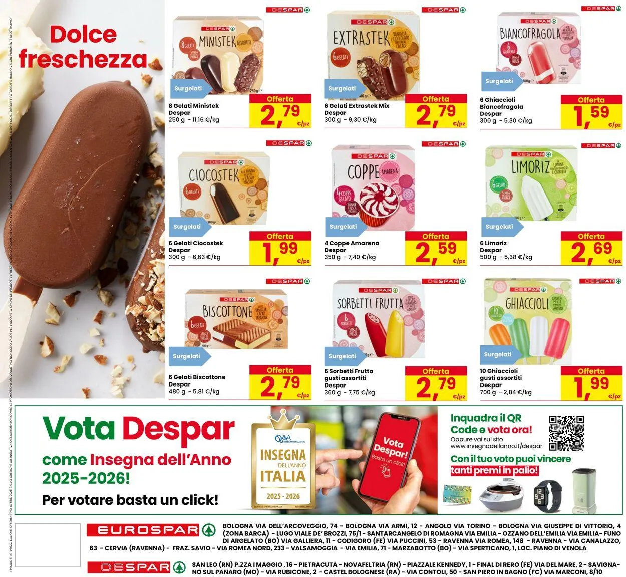 Eurospar Volantino attuale da 7 agosto a 20 agosto di 2025 - Pagina del volantino 24