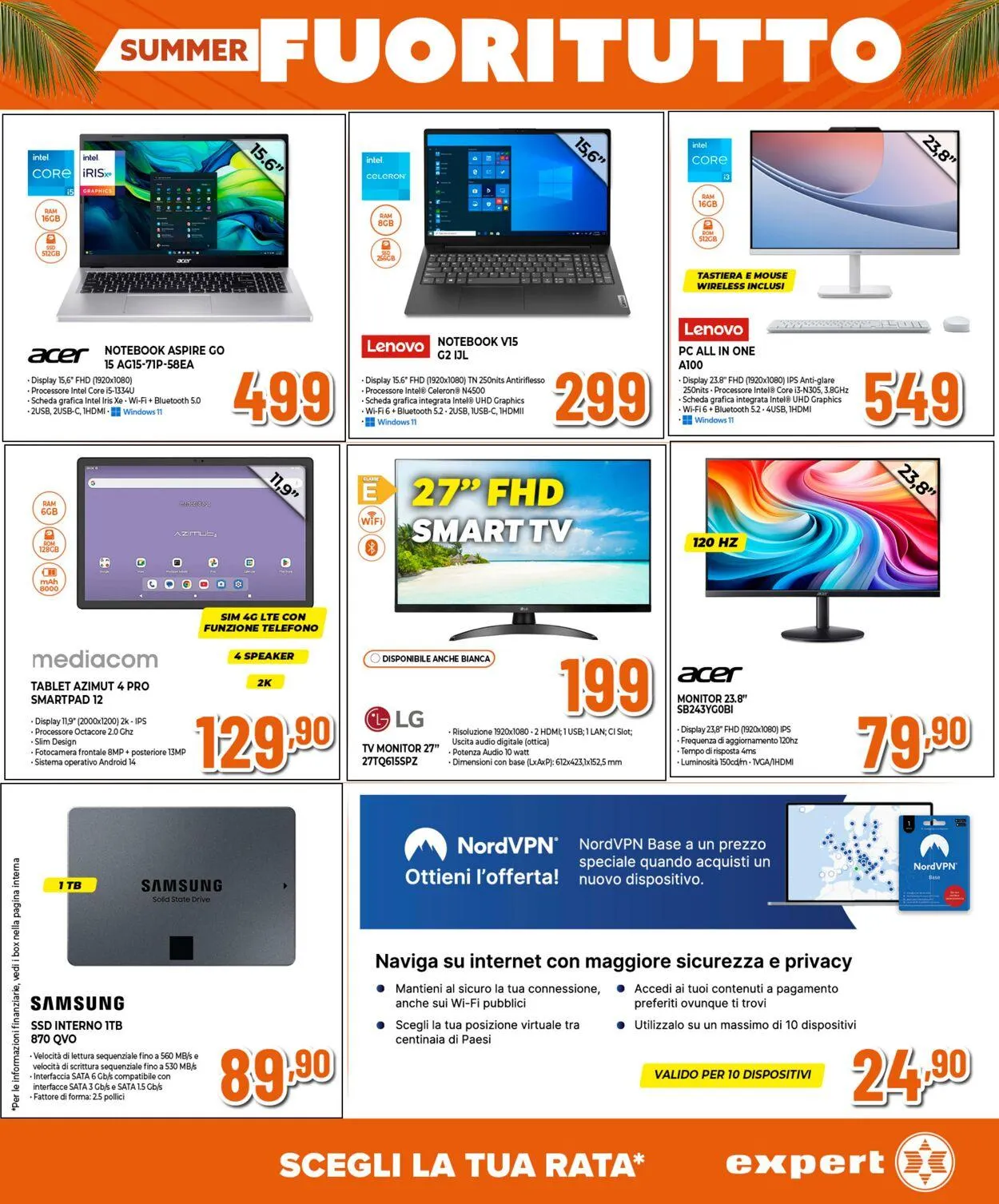 Expert Volantino attuale da 31 luglio a 13 agosto di 2025 - Pagina del volantino 22