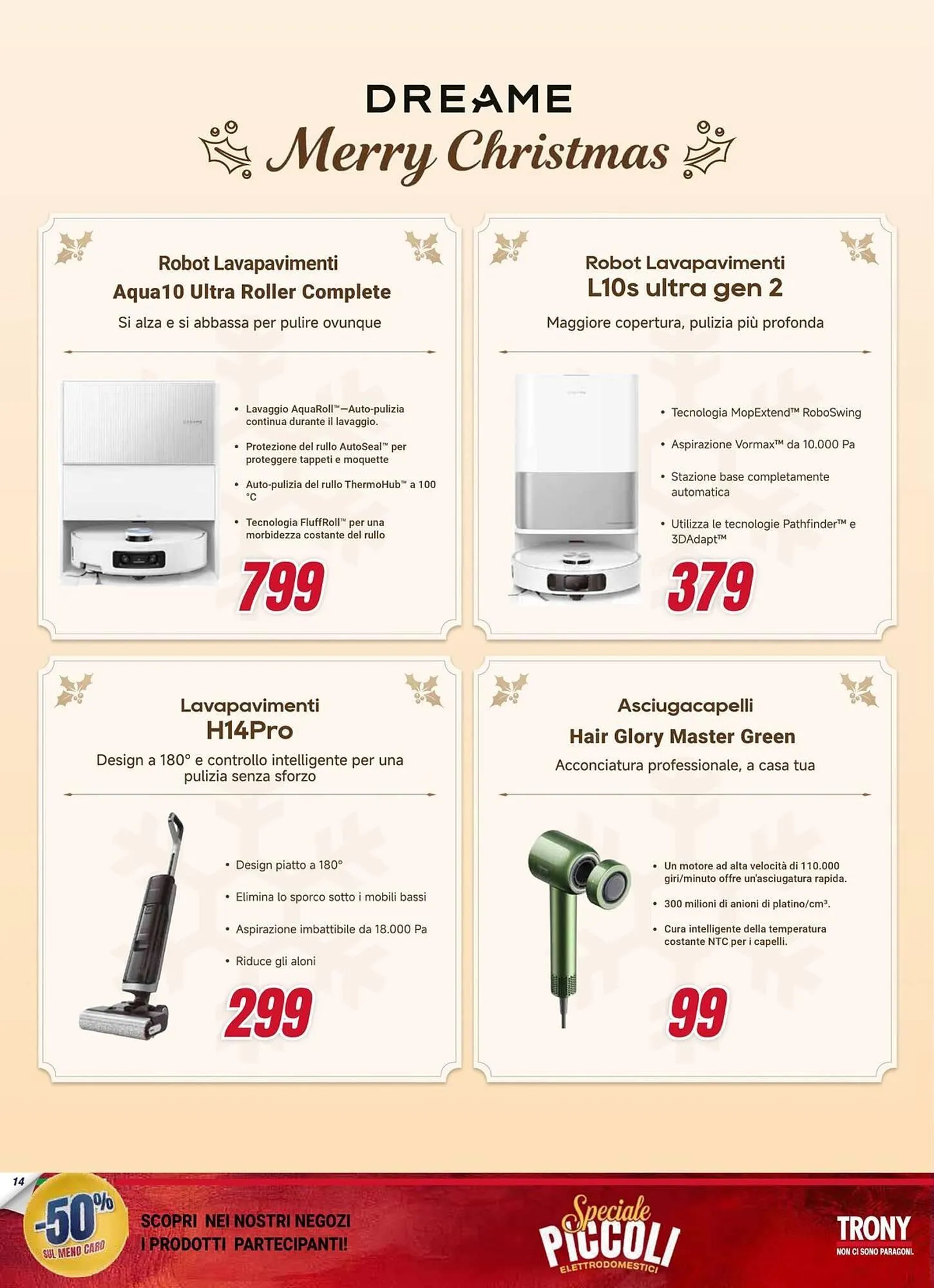 Volantino Trony da 9 dicembre a 24 dicembre di 2025 - Pagina del volantino 14