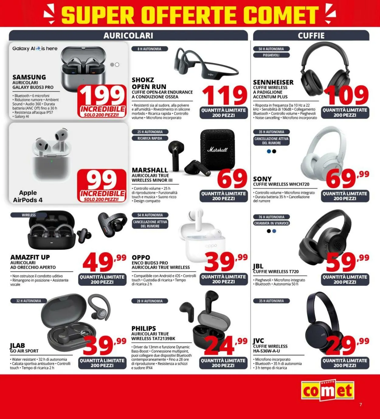 Comet Volantino attuale da 19 giugno a 3 luglio di 2025 - Pagina del volantino 7