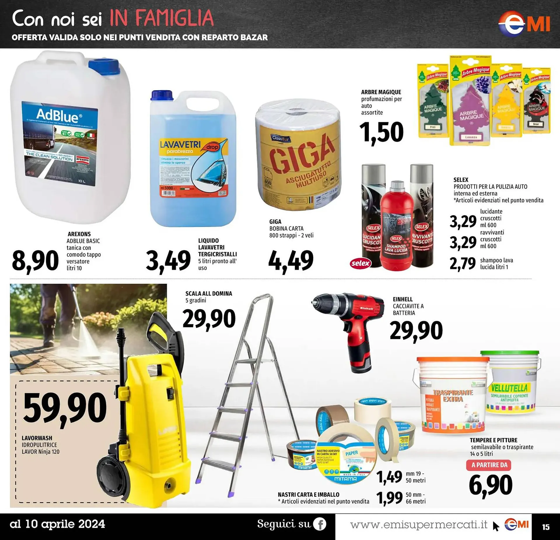 Volantino Emi Supermercati da 3 aprile a 10 aprile di 2024 - Pagina del volantino 15