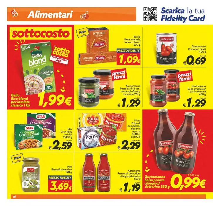 Sottocosto da 25 giugno a 3 luglio di 2024 - Pagina del volantino 16