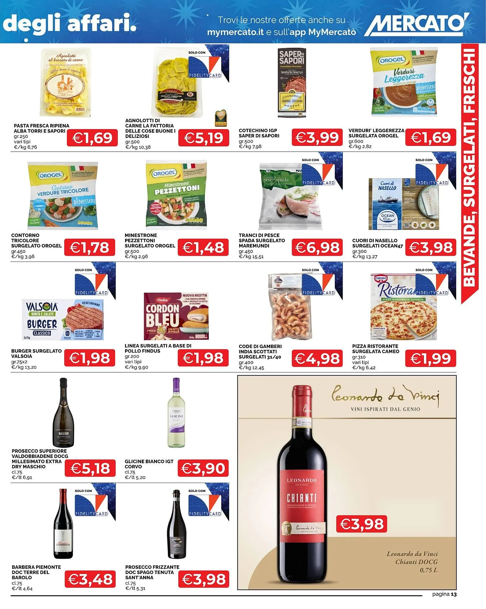 Volantino Mercatò da 4 dicembre a 14 dicembre di 2025 - Pagina del volantino 13