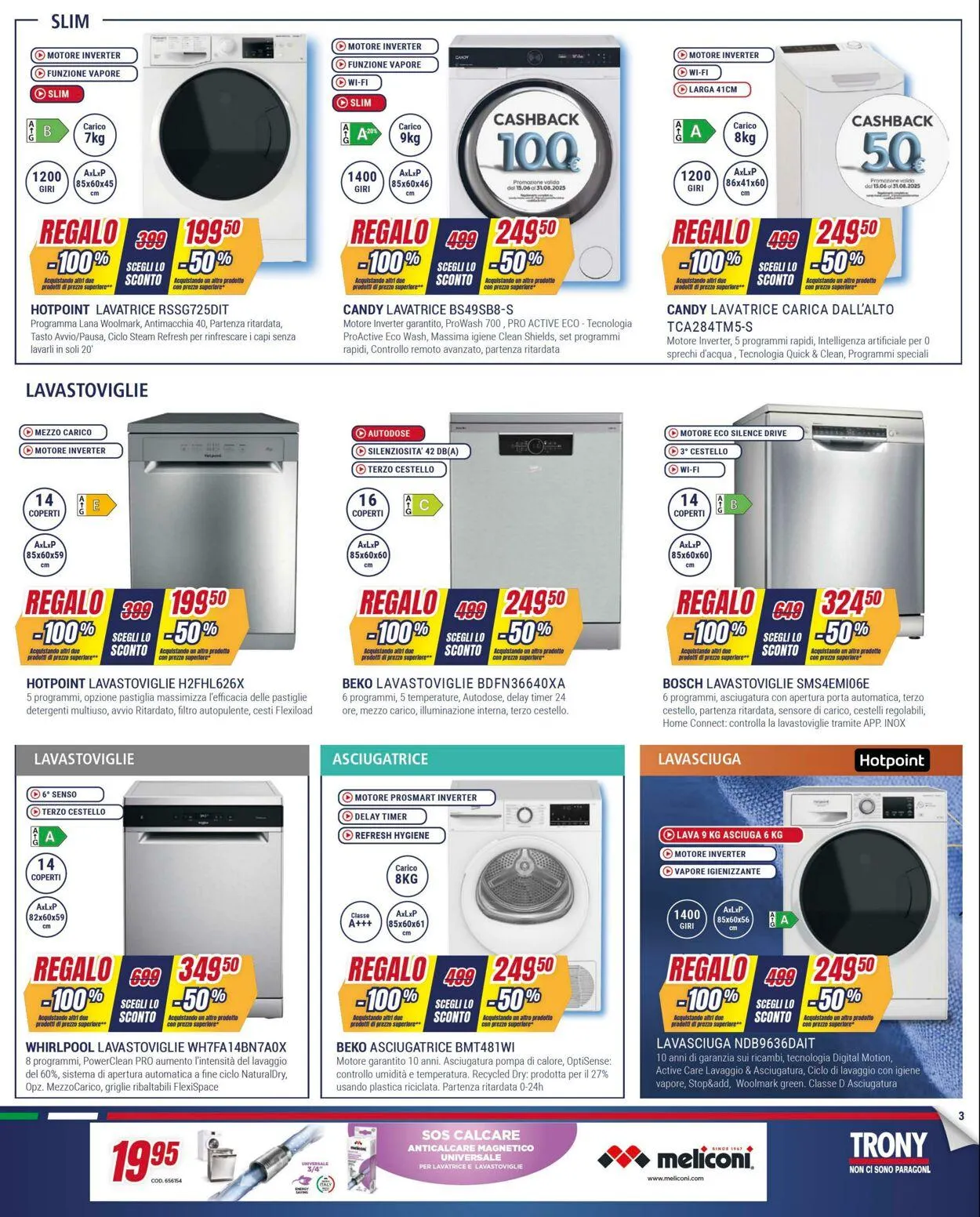 Trony - Palermo Volantino attuale da 3 luglio a 30 luglio di 2025 - Pagina del volantino 3