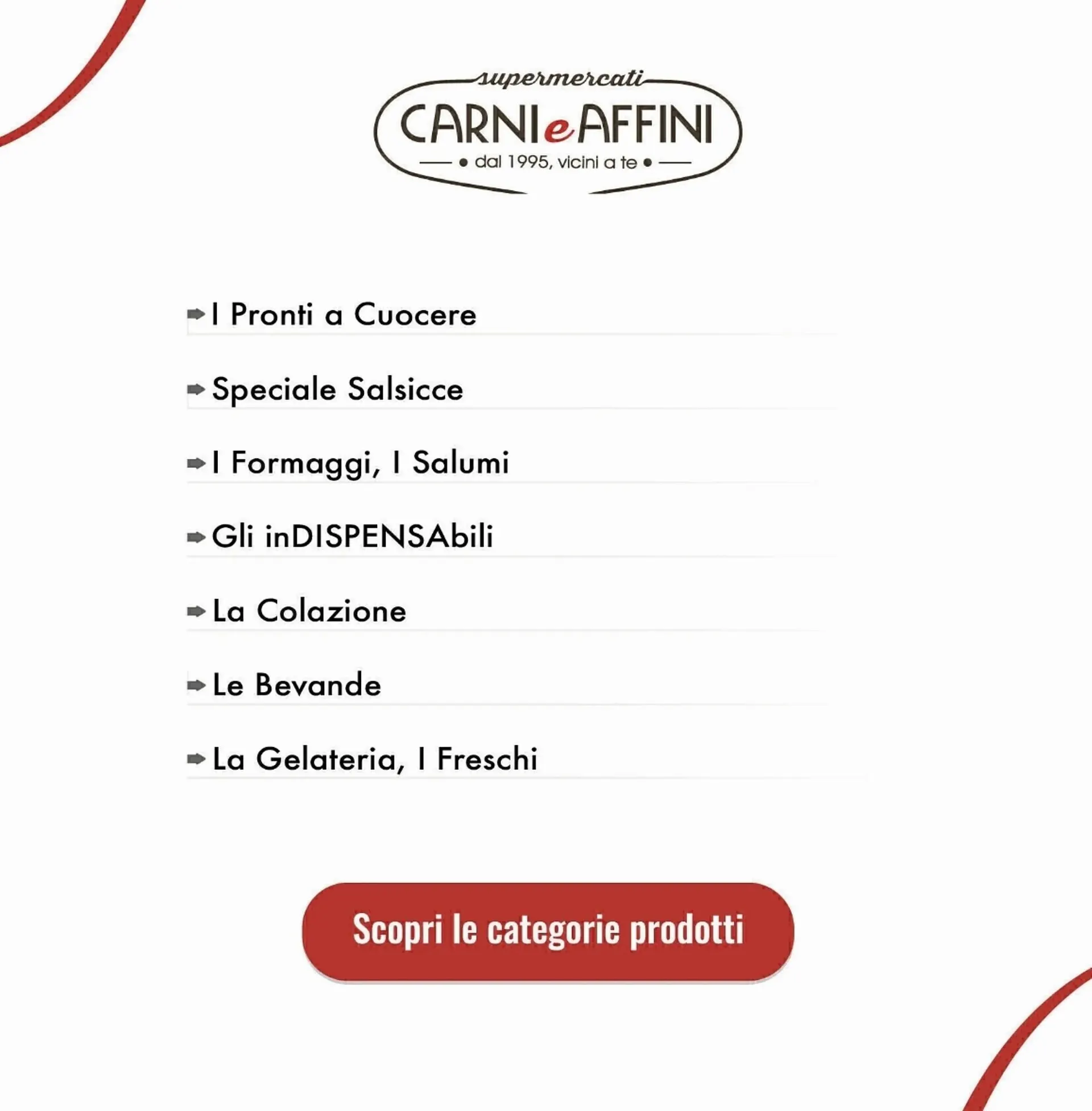 Volantino Carni e Affini Supermercati - 1
