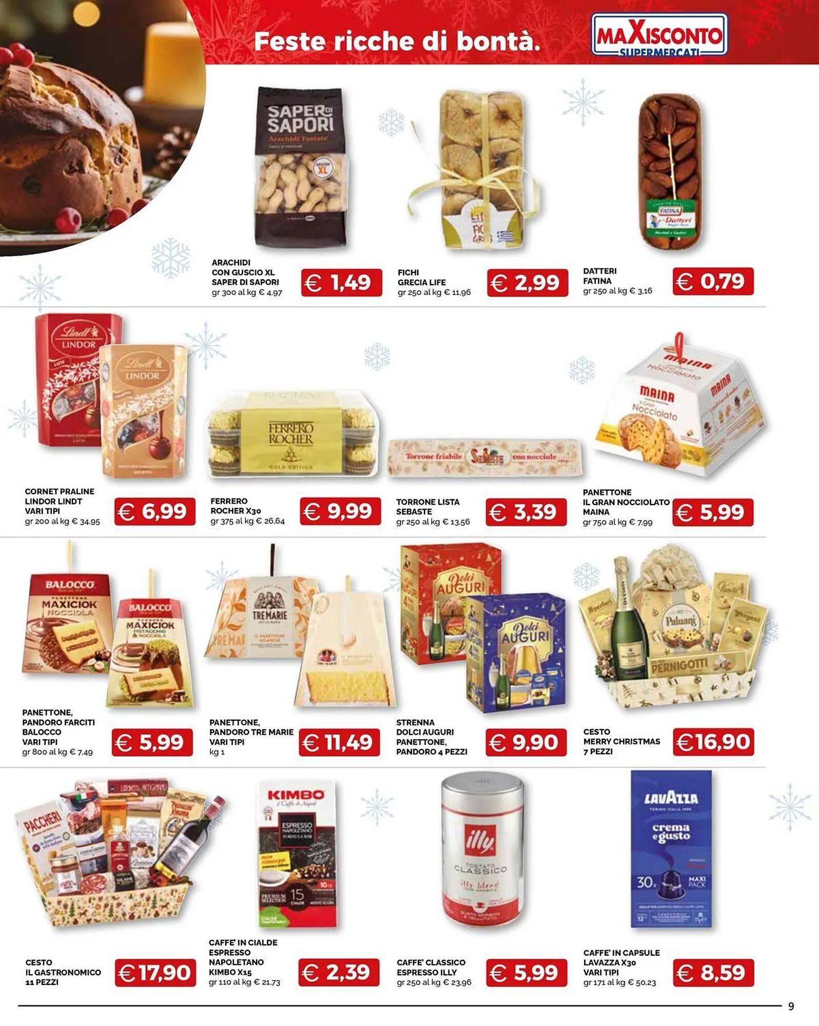 Volantino Maxisconto da 9 dicembre a 31 dicembre di 2025 - Pagina del volantino 9