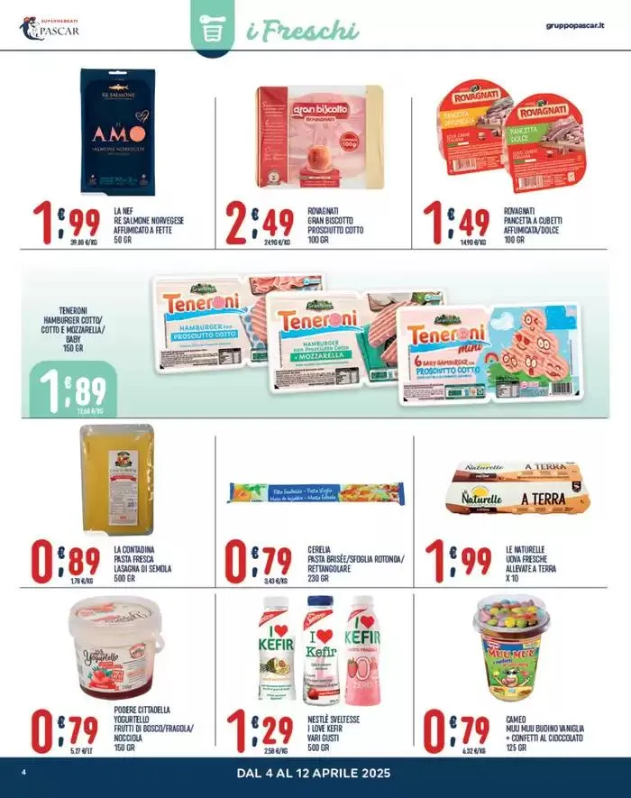 Offerte in festa da 4 aprile a 12 aprile di 2025 - Pagina del volantino 4