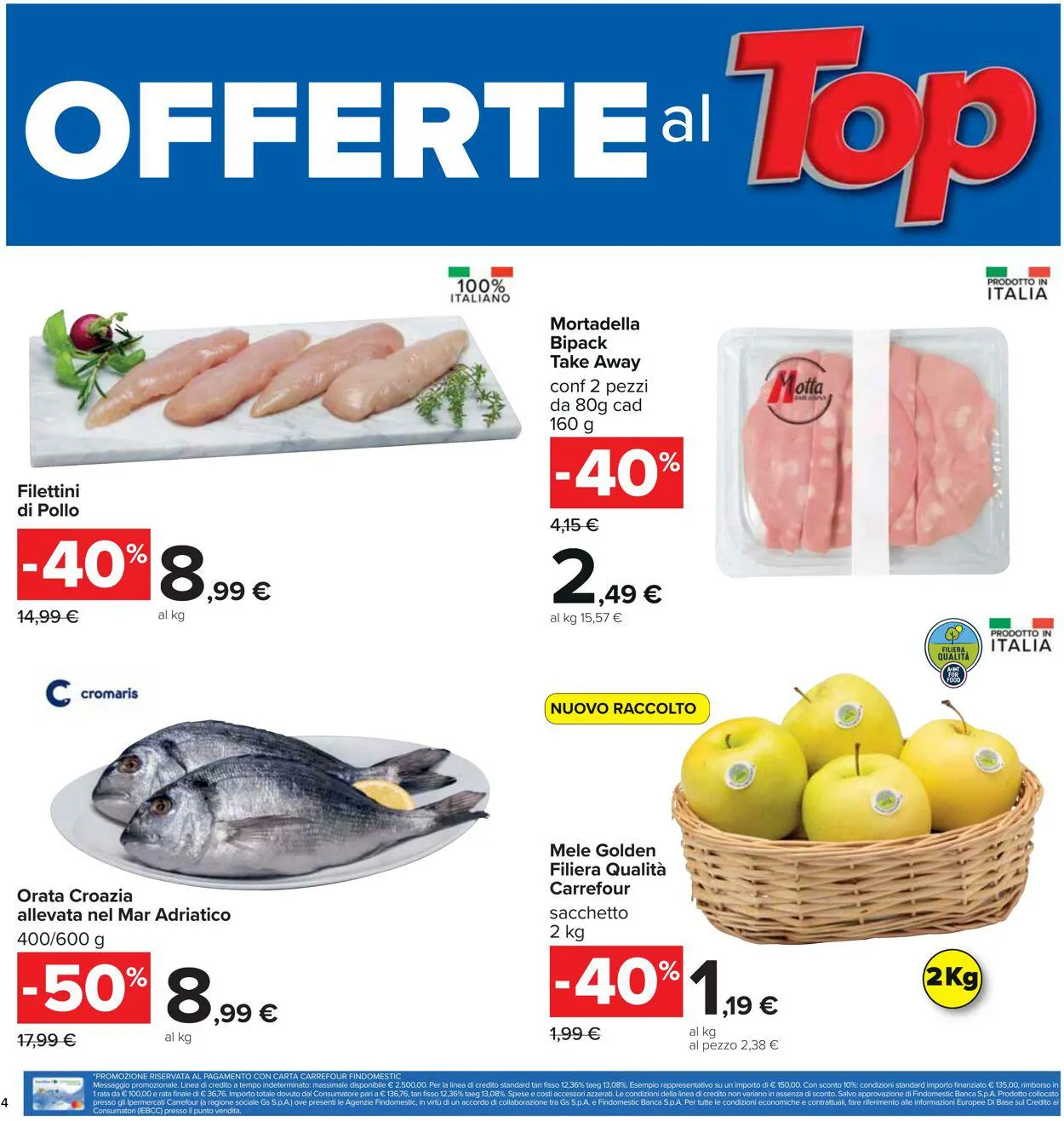 Carrefour Volantino attuale da 25 settembre a 8 ottobre di 2023 - Pagina del volantino 4