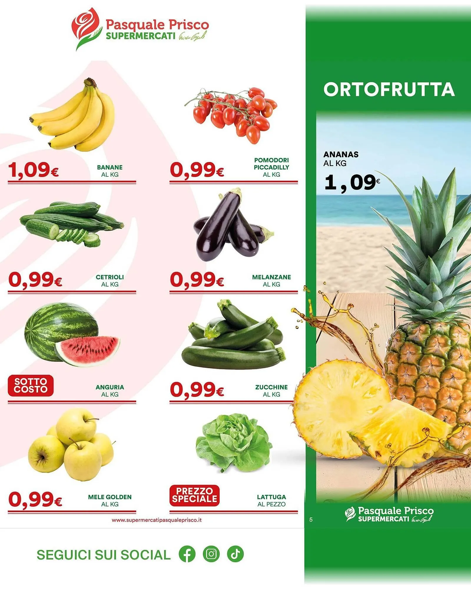 Volantino Supermercati Pasquale Prisco da 19 giugno a 29 giugno di 2025 - Pagina del volantino 5