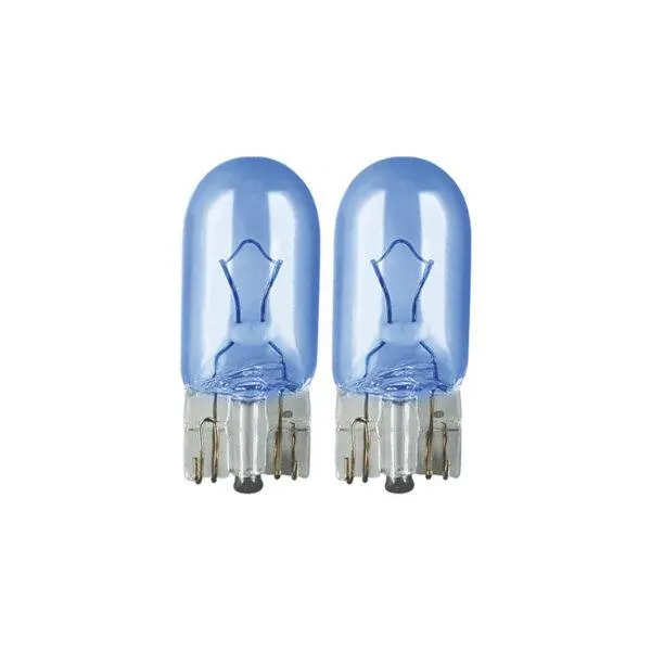 Coppia lampadina vetro blu 12V – W5W