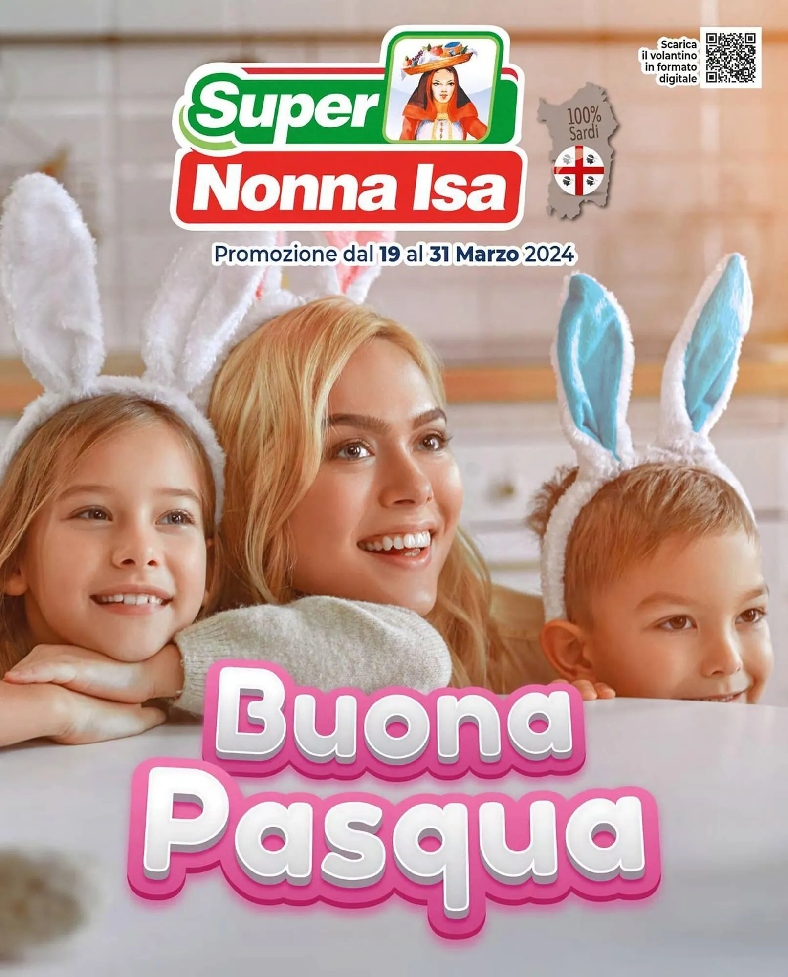 Volantino Supermercati Nonna Isa da 19 marzo a 31 marzo di 2024 - Pagina del volantino 1